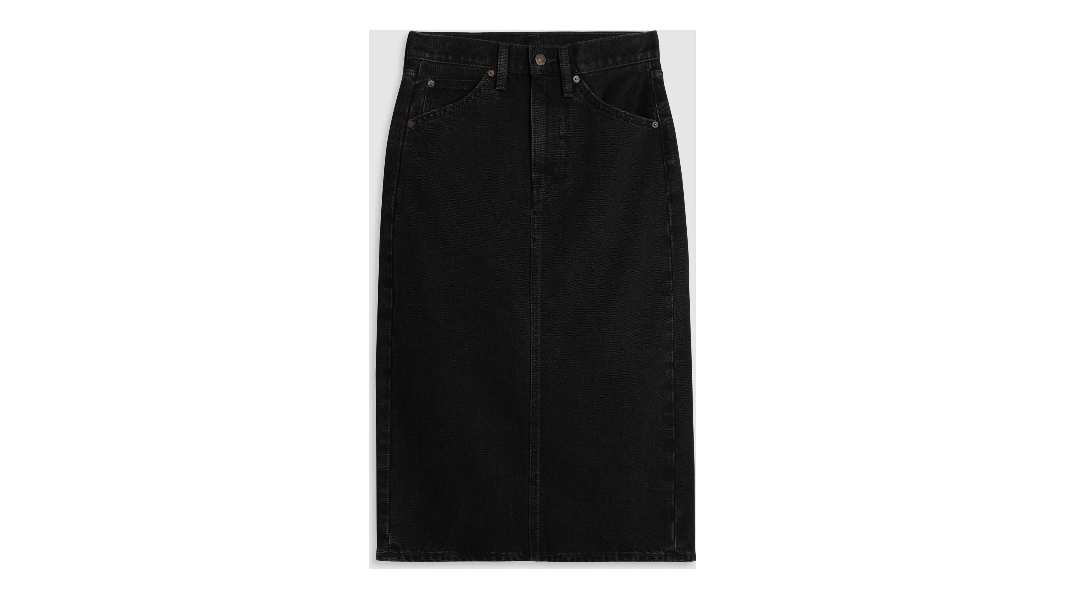 Back Slit Skirt