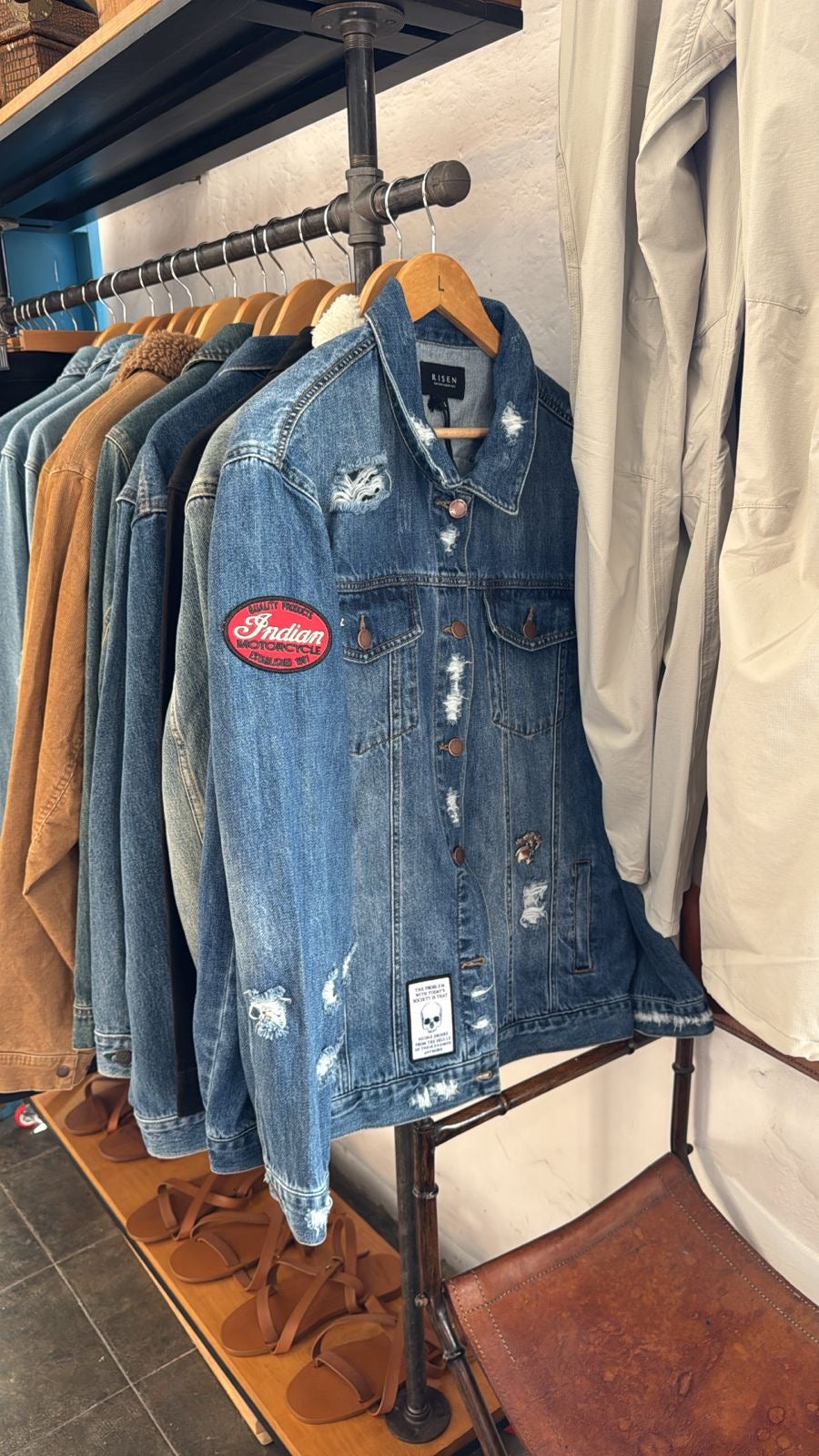 Snake Denim Jacket