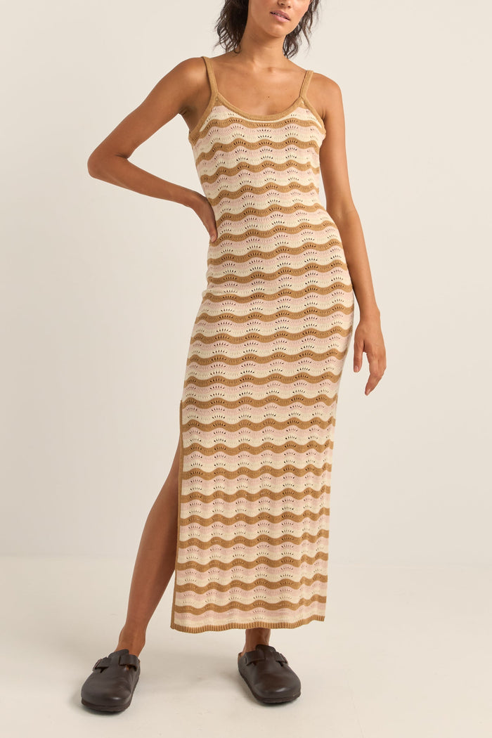 Aries Stripe Knit Midi