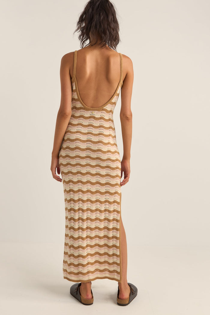 Aries Stripe Knit Midi