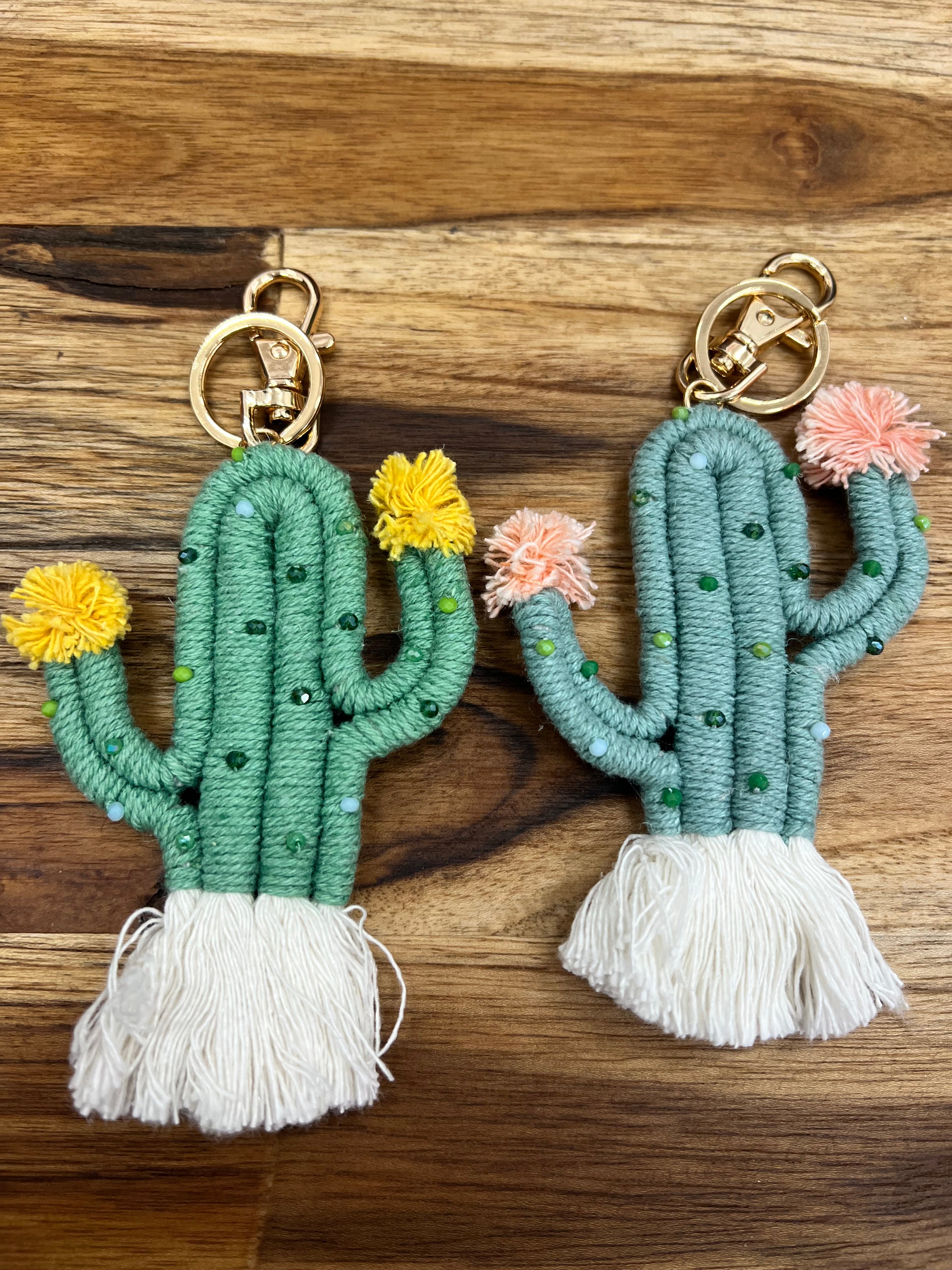 Cactus Keychain