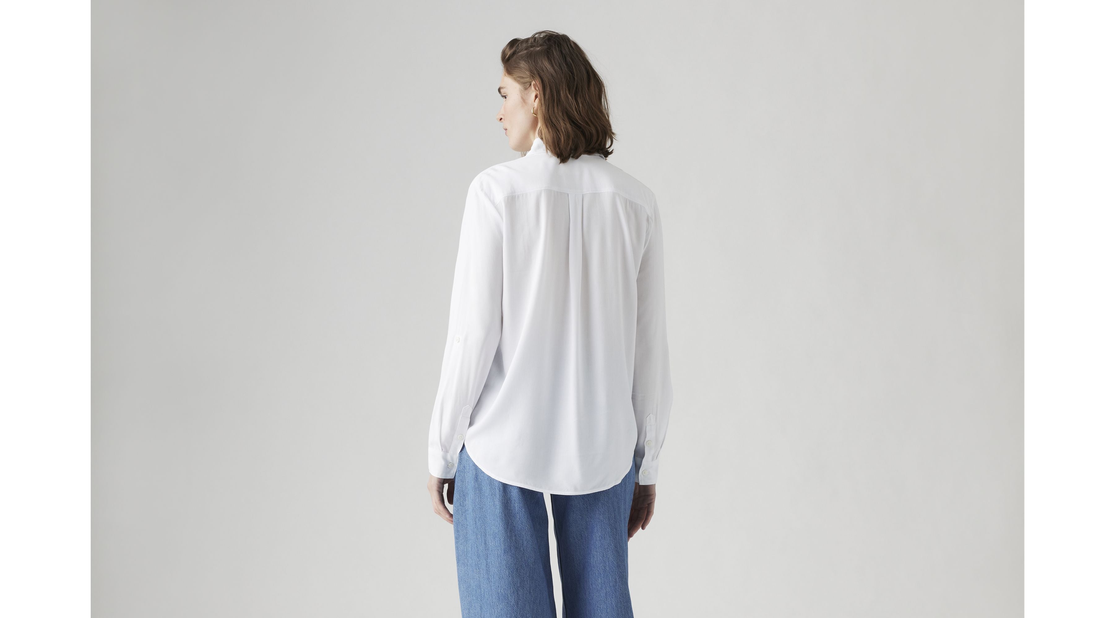Darlene Utility Shirt Bright White - Levi's - Vista trasera