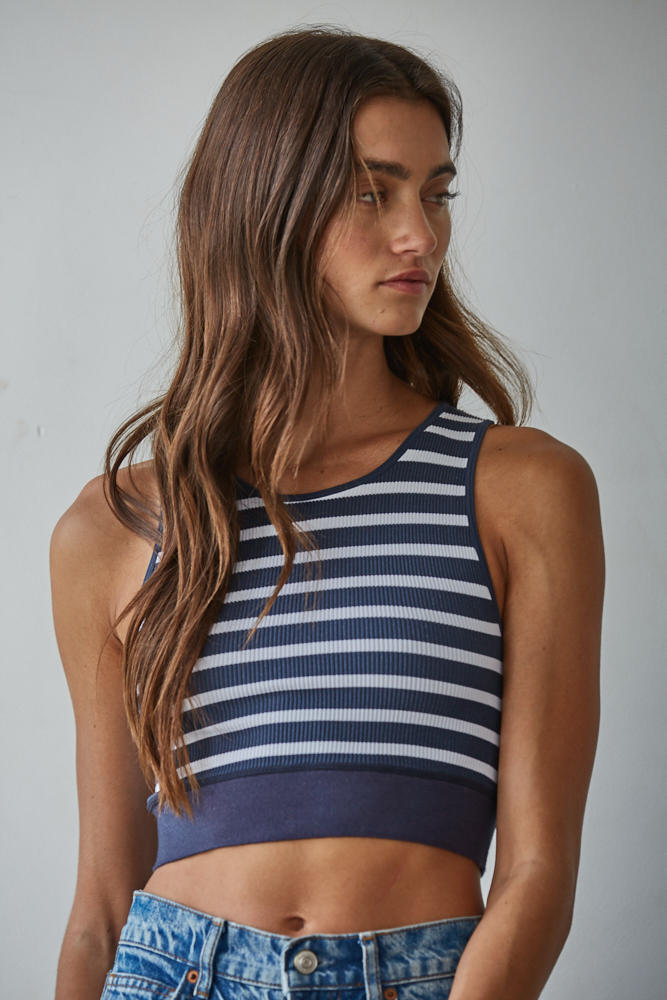 Celine Striped Tank