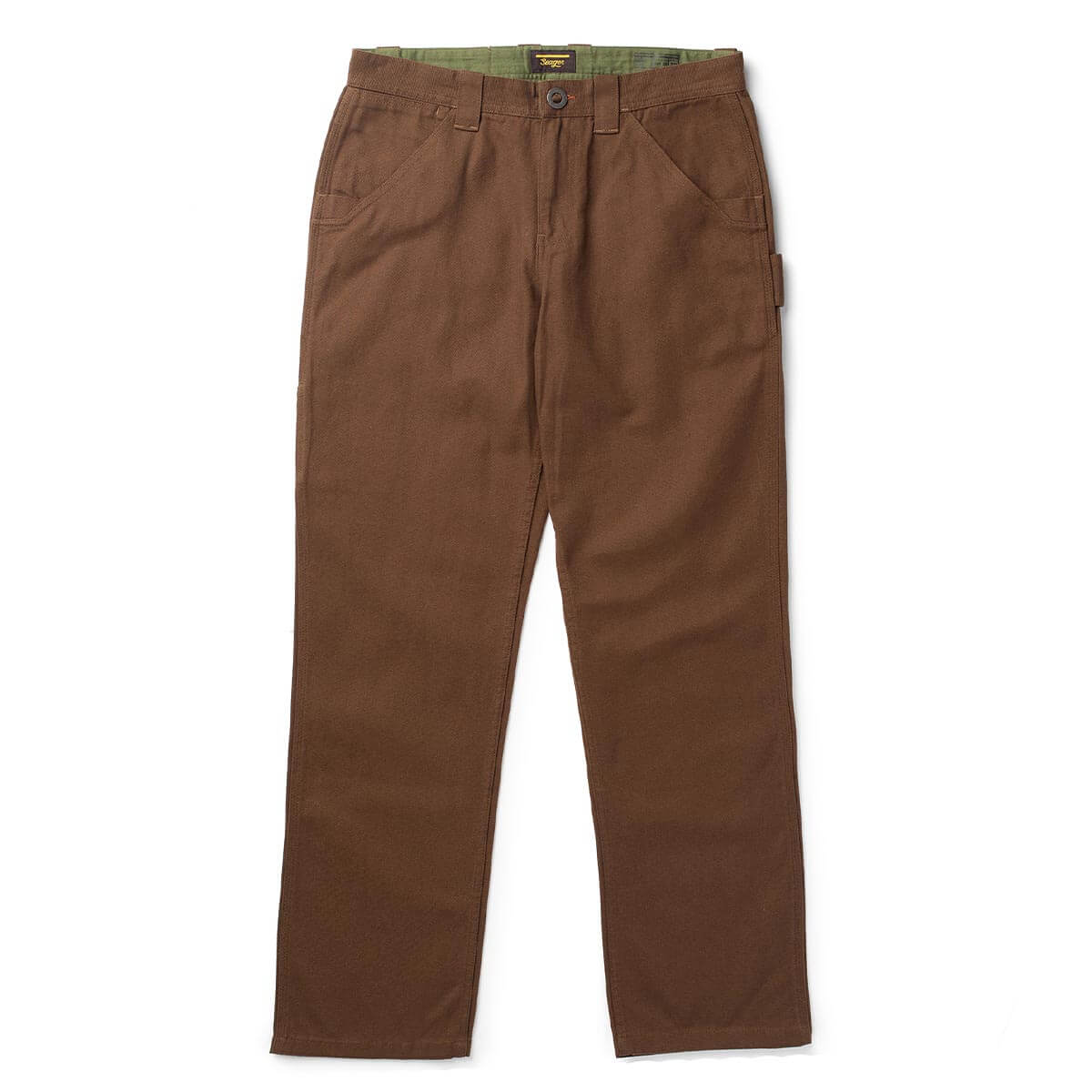 Bison Canvas Pant Tobacco - Seager