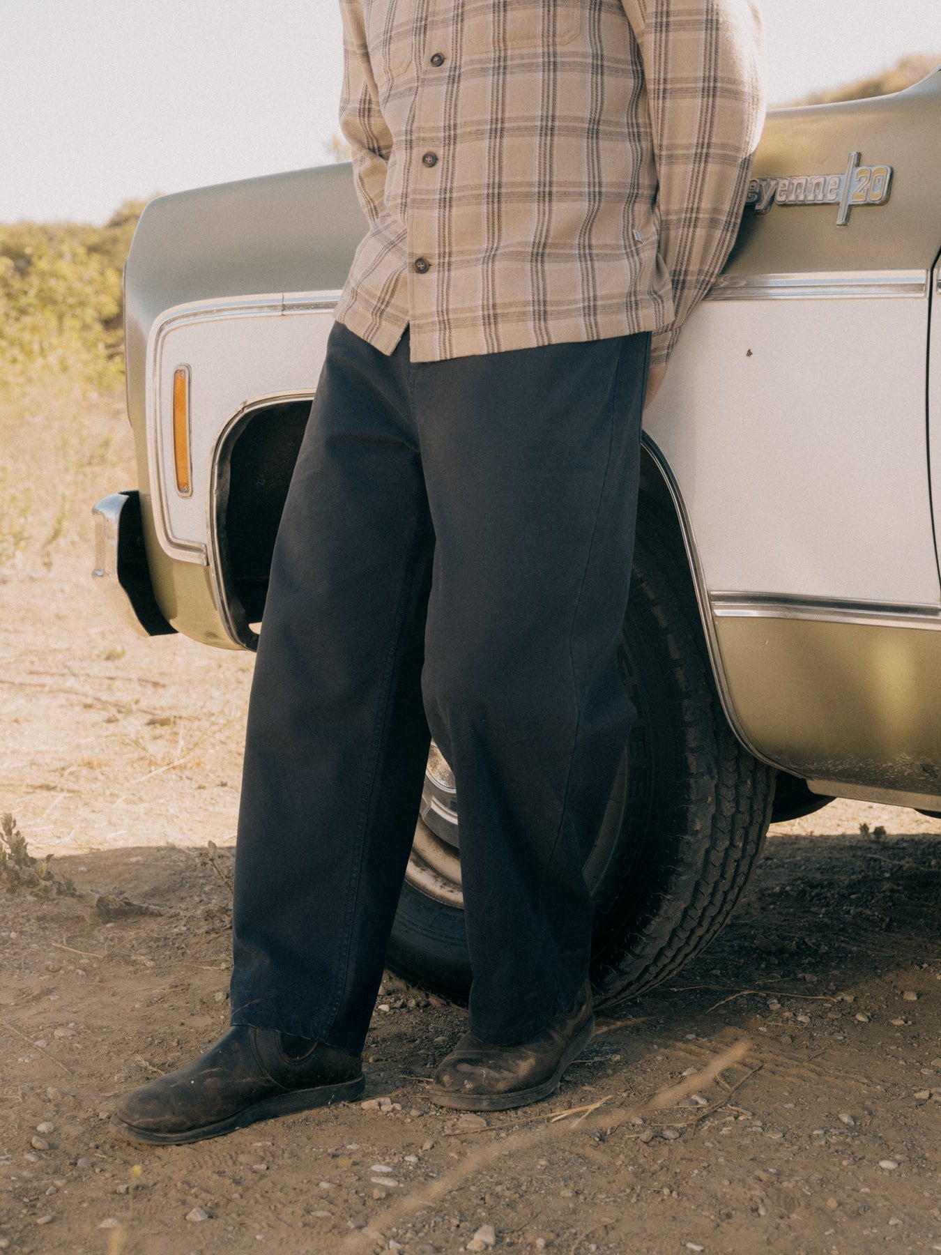 Relaxed Wash Canvas Pant