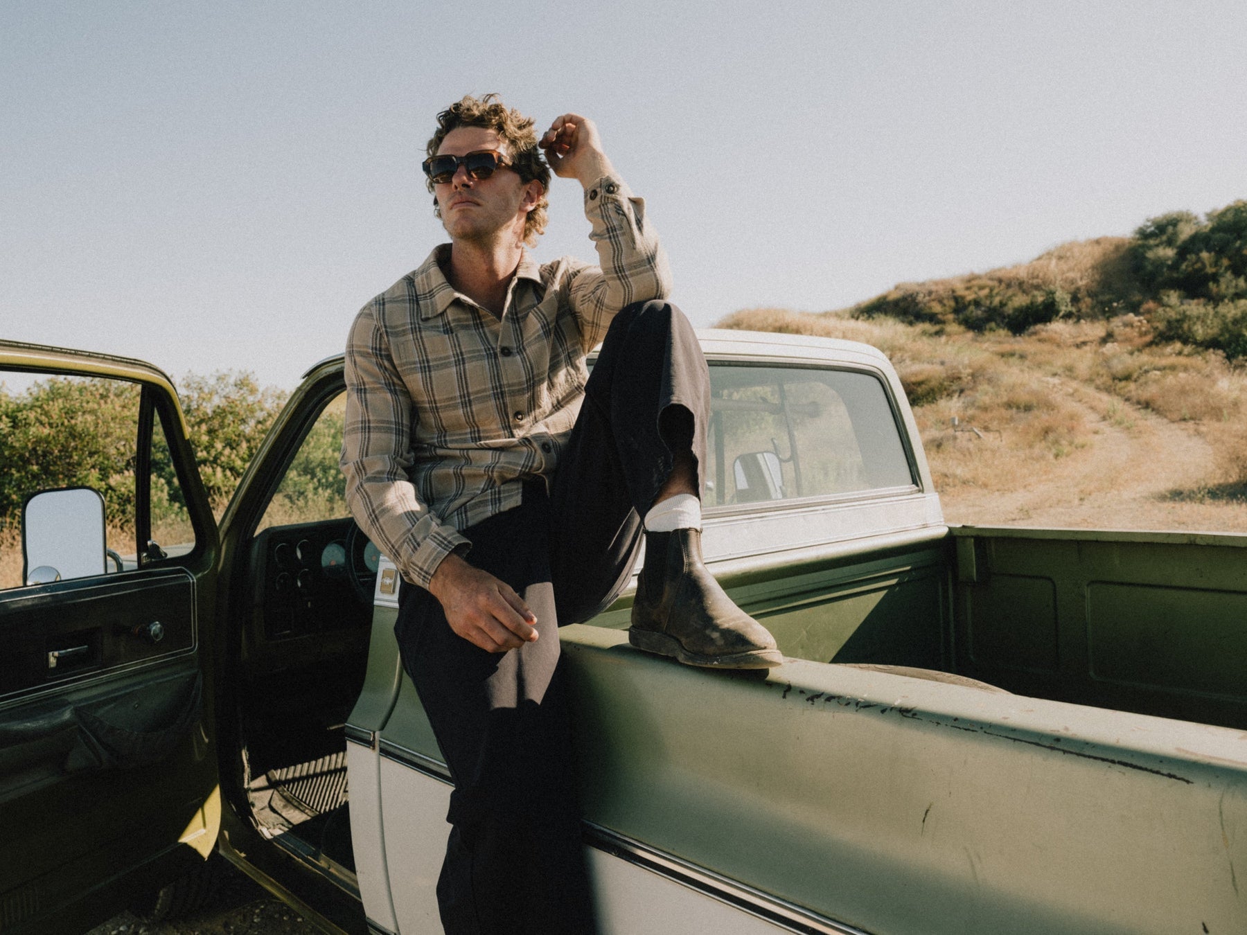 Relaxed Wash Canvas Pant