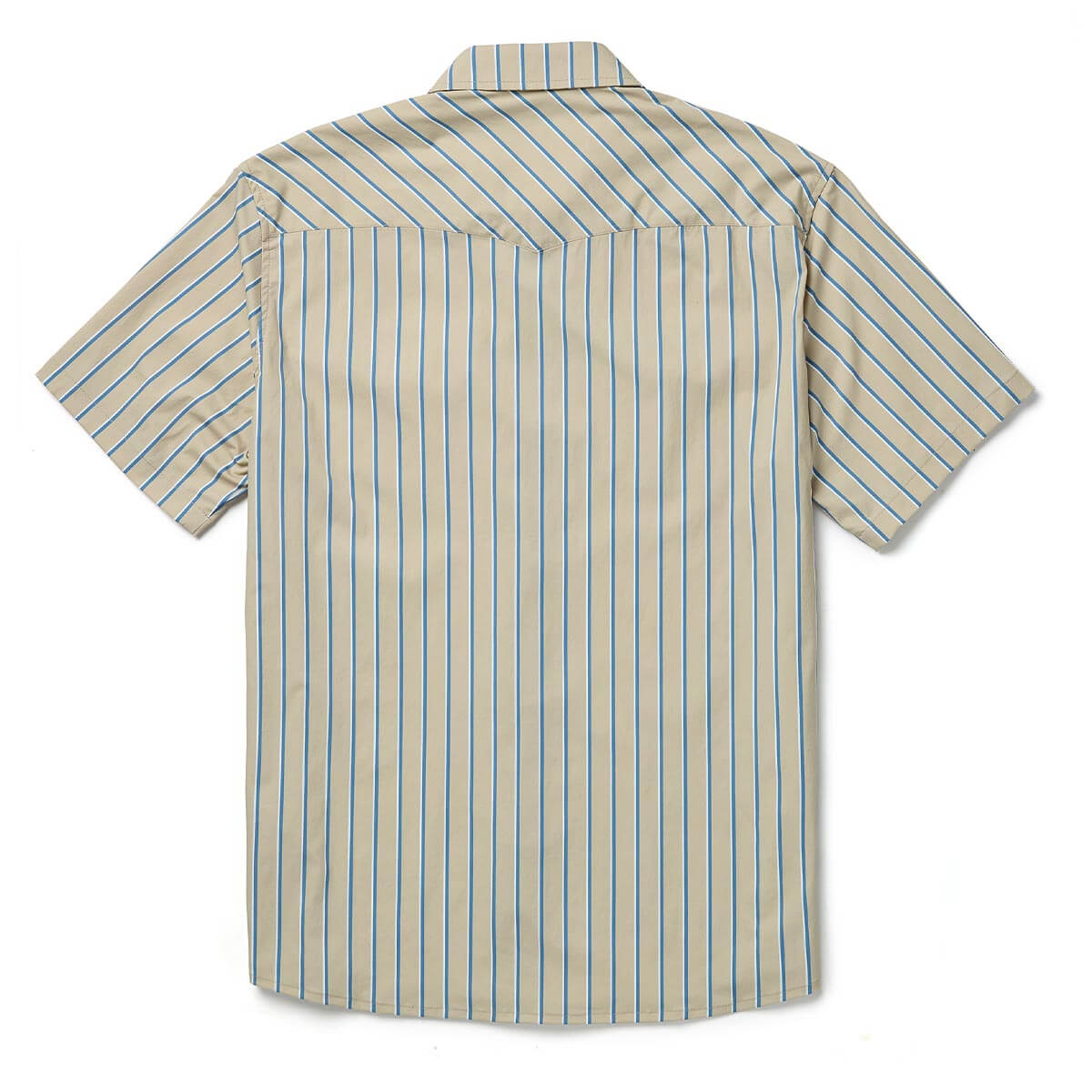 El Ranchero SS UV Shirt Tidal Foam Stripe - Seager