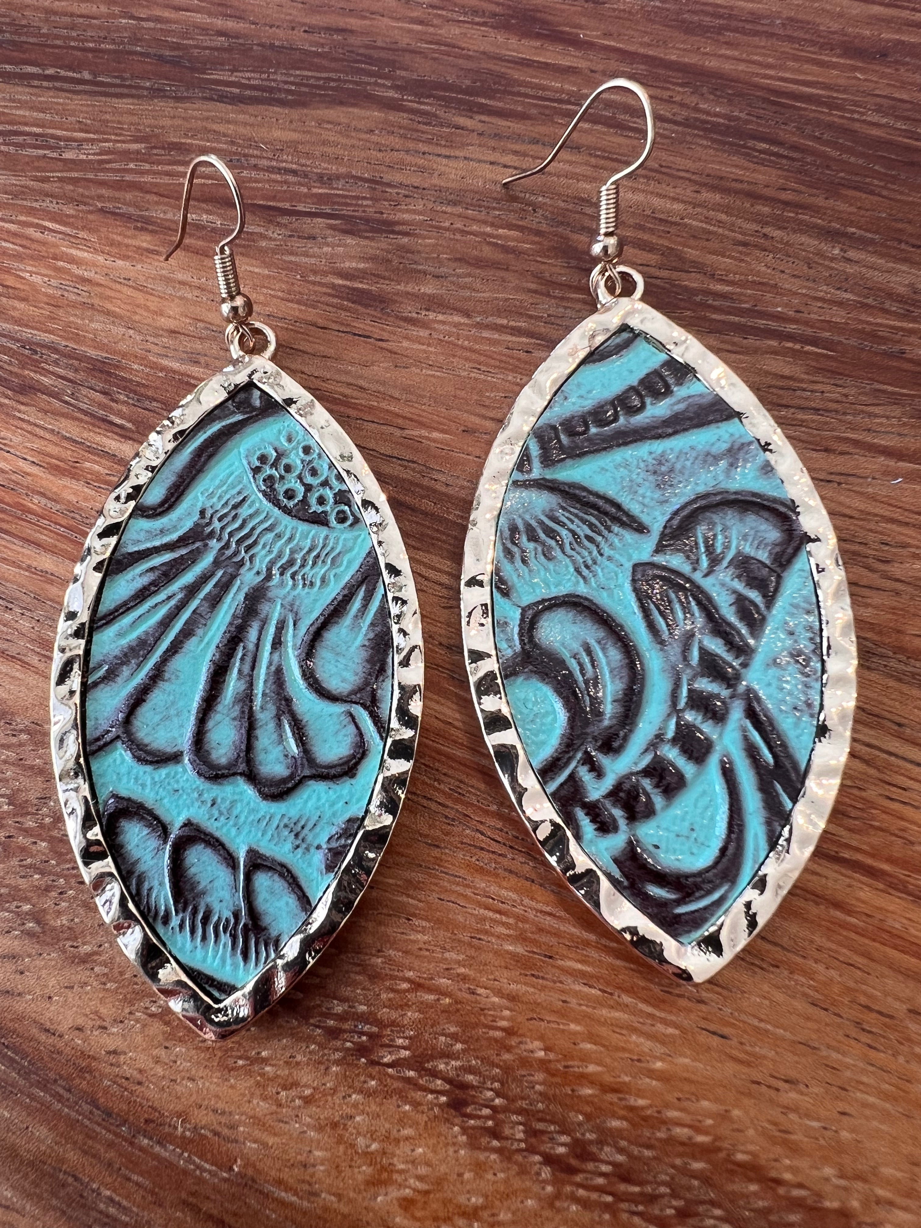 Country Stamp Earrings