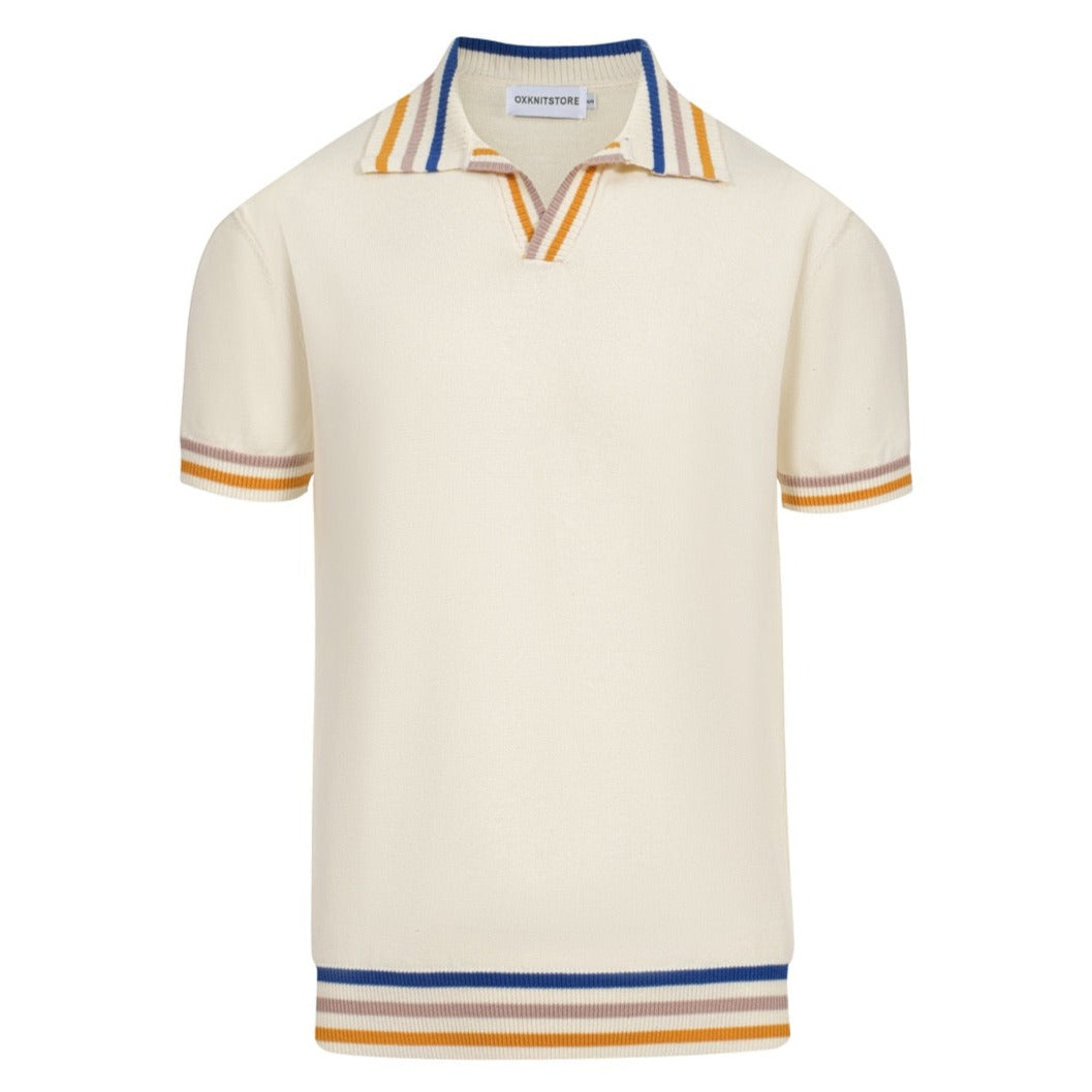 60s Mod Cream Polo