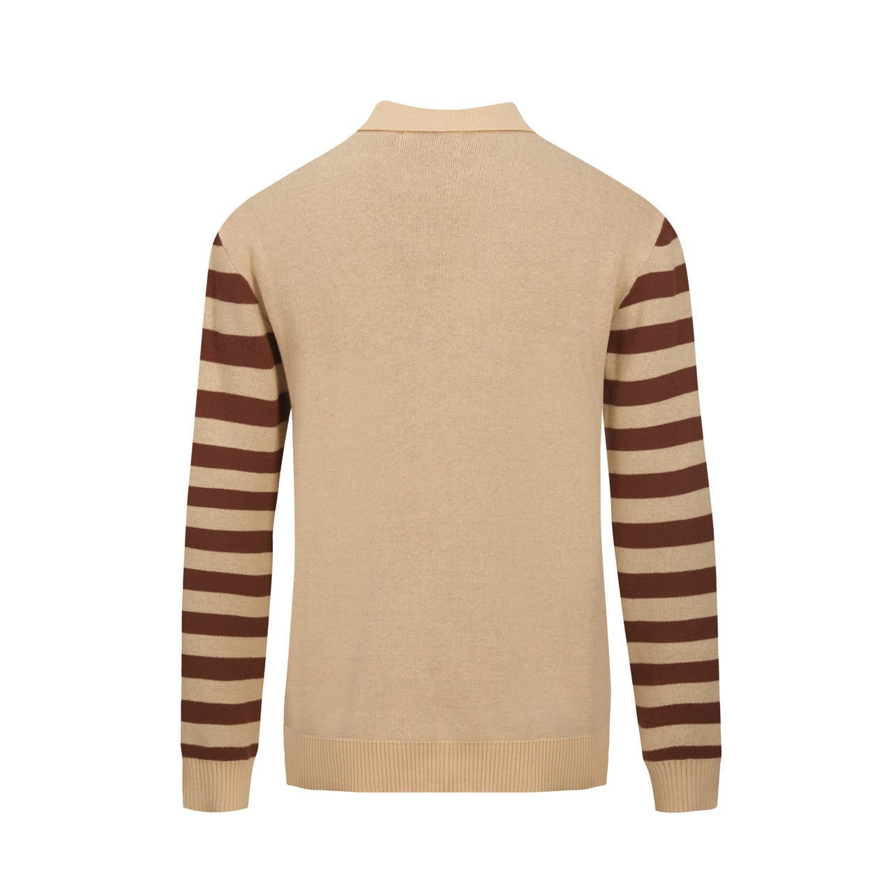 Khaki Animal Jacquard Cardigan