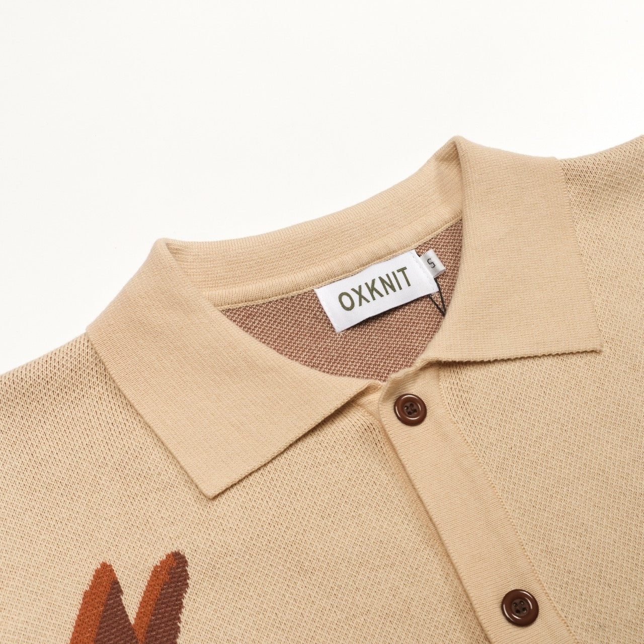 Khaki Animal Jacquard Cardigan