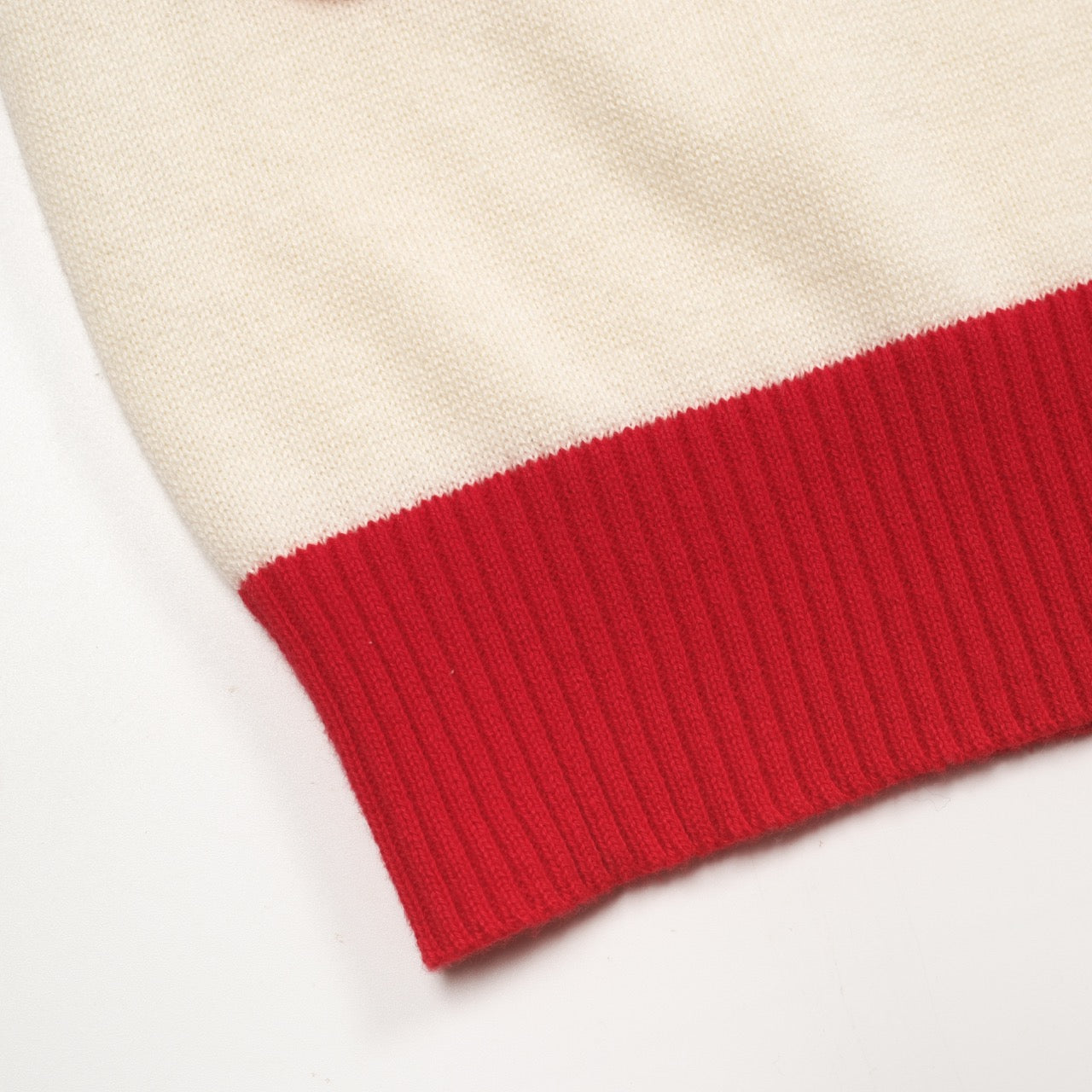 Red Vintage Knit Cardigan