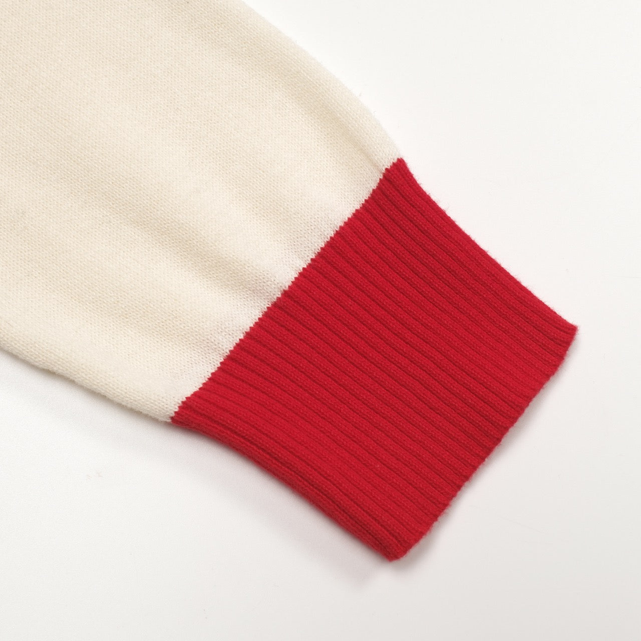 Red Vintage Knit Cardigan