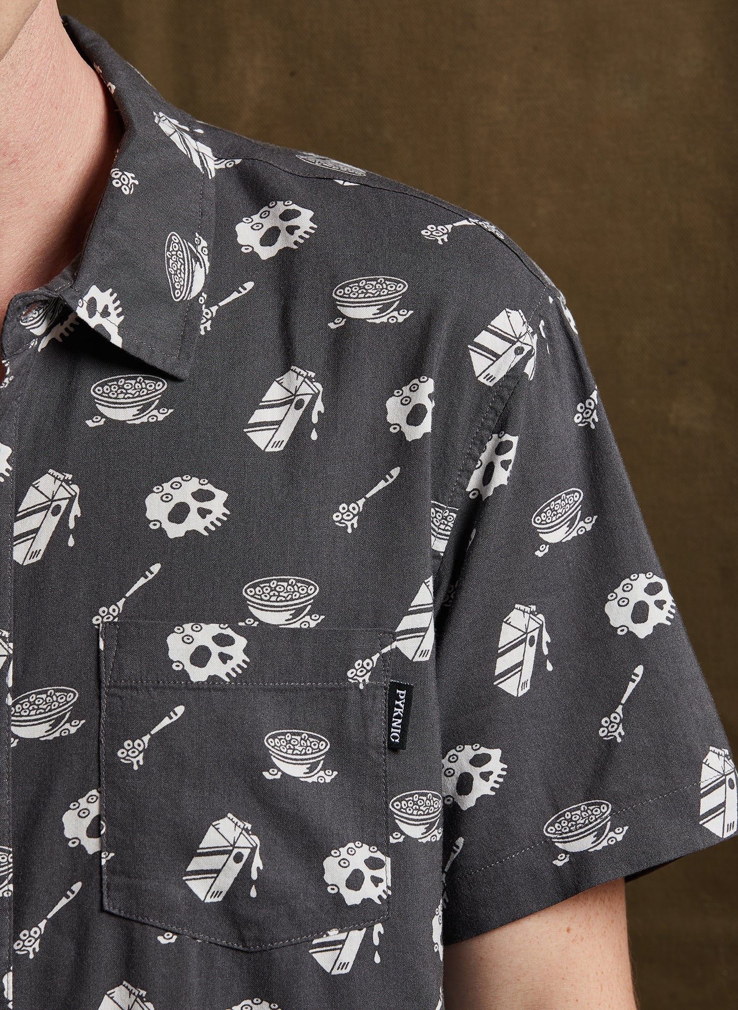 Cereal Killer Button-Up