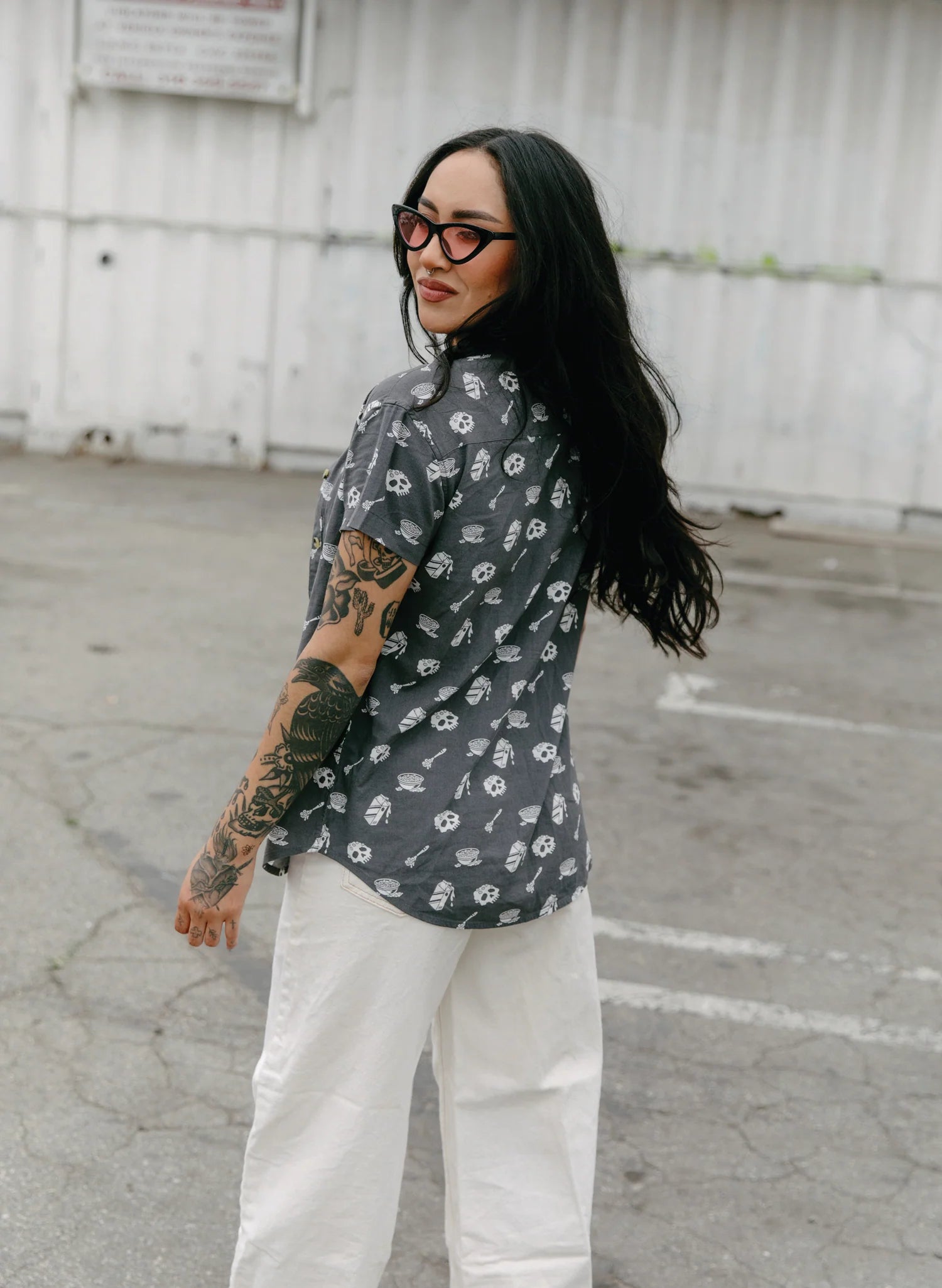 Cereal Killer Button-Up