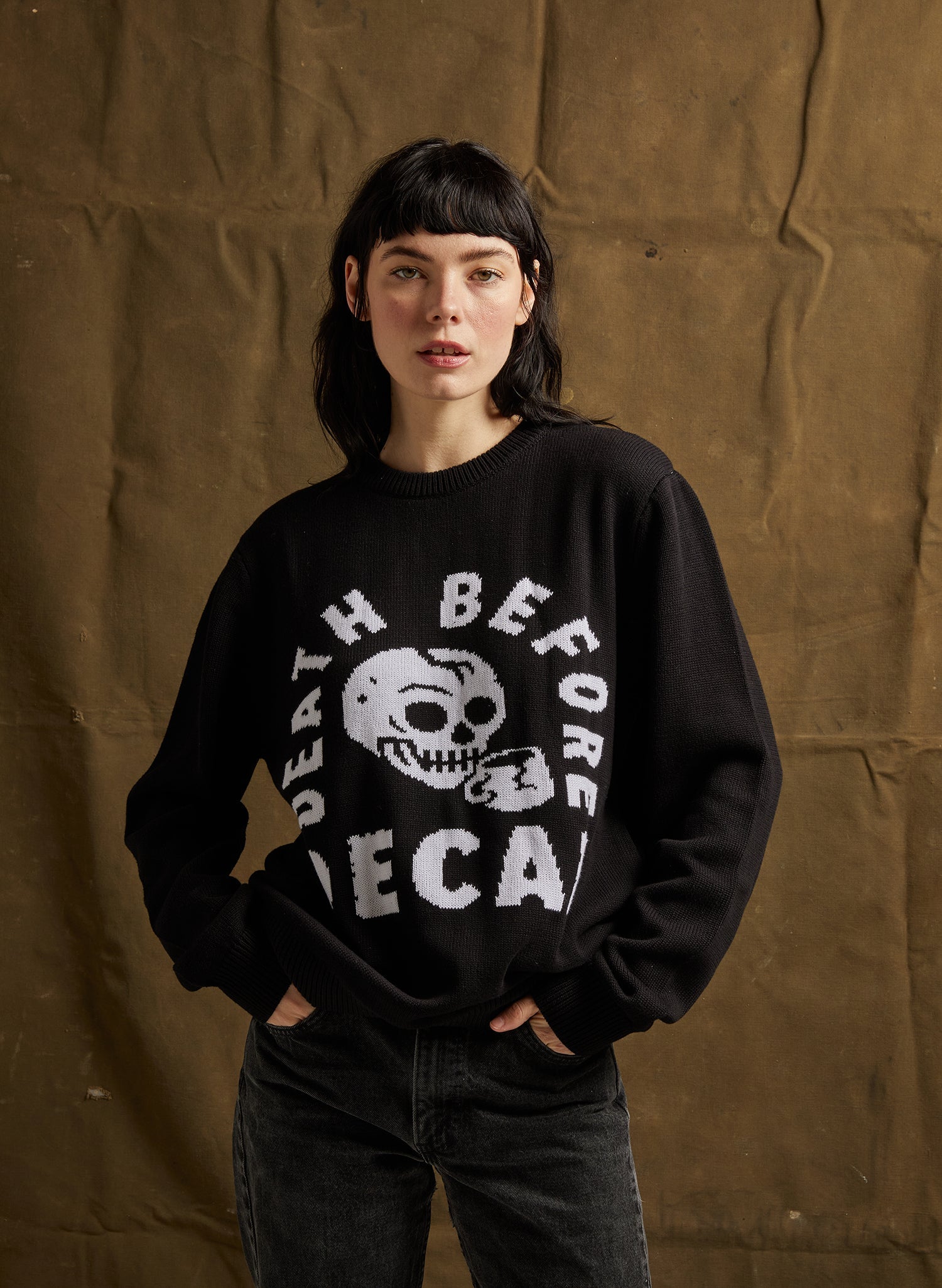 Death Before Decaf Sweater