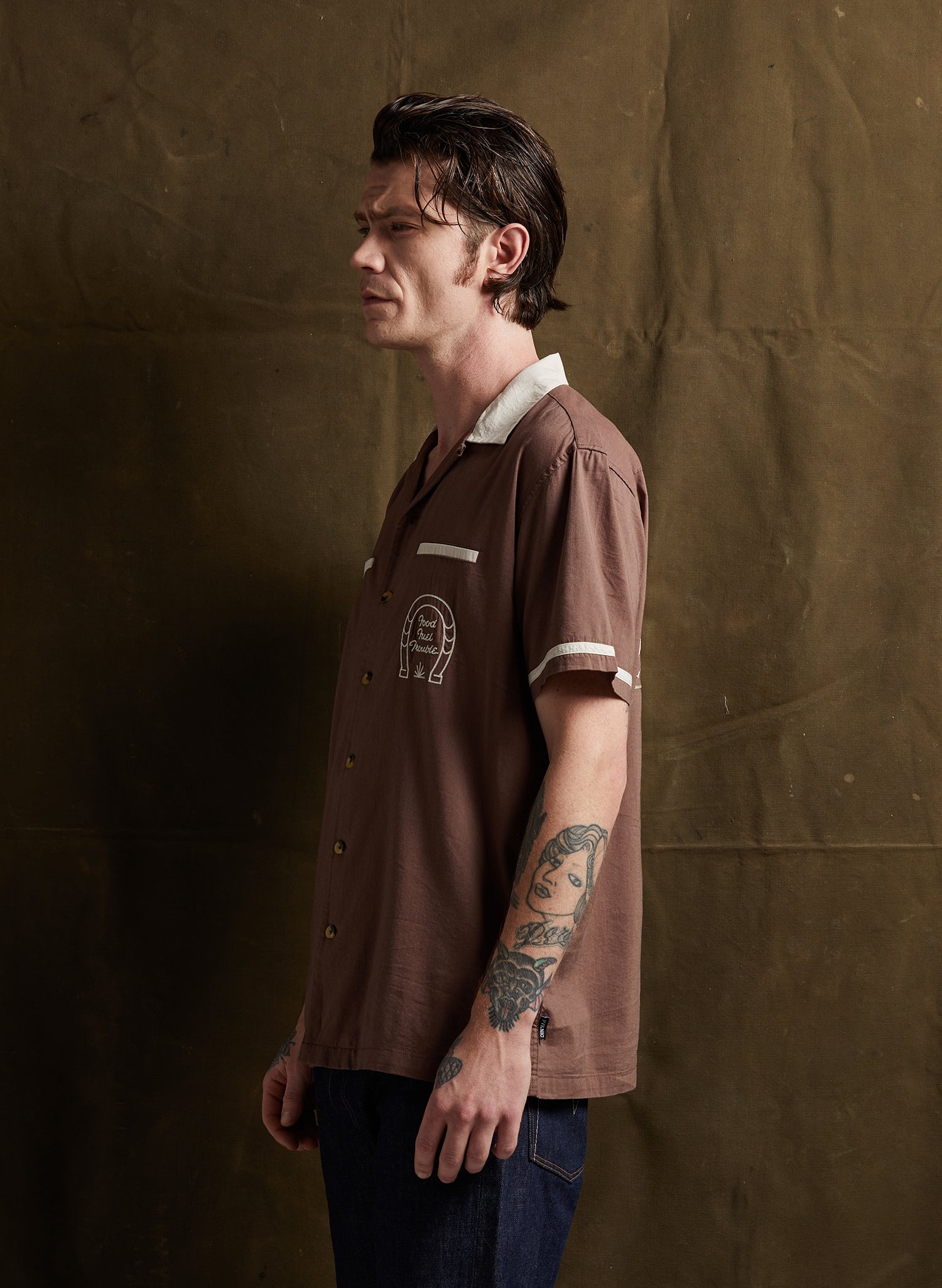 Enchiladas Button-up