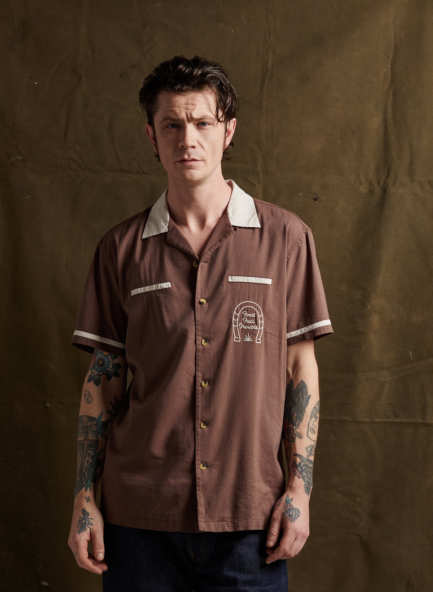 Enchiladas Button-up