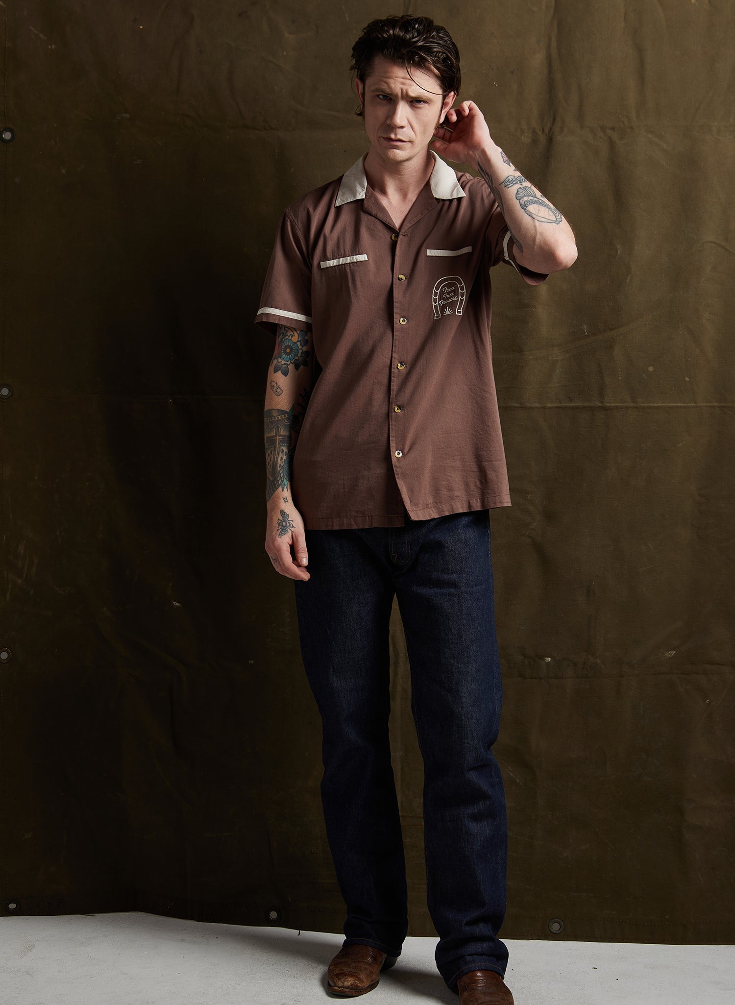 Enchiladas Button-up