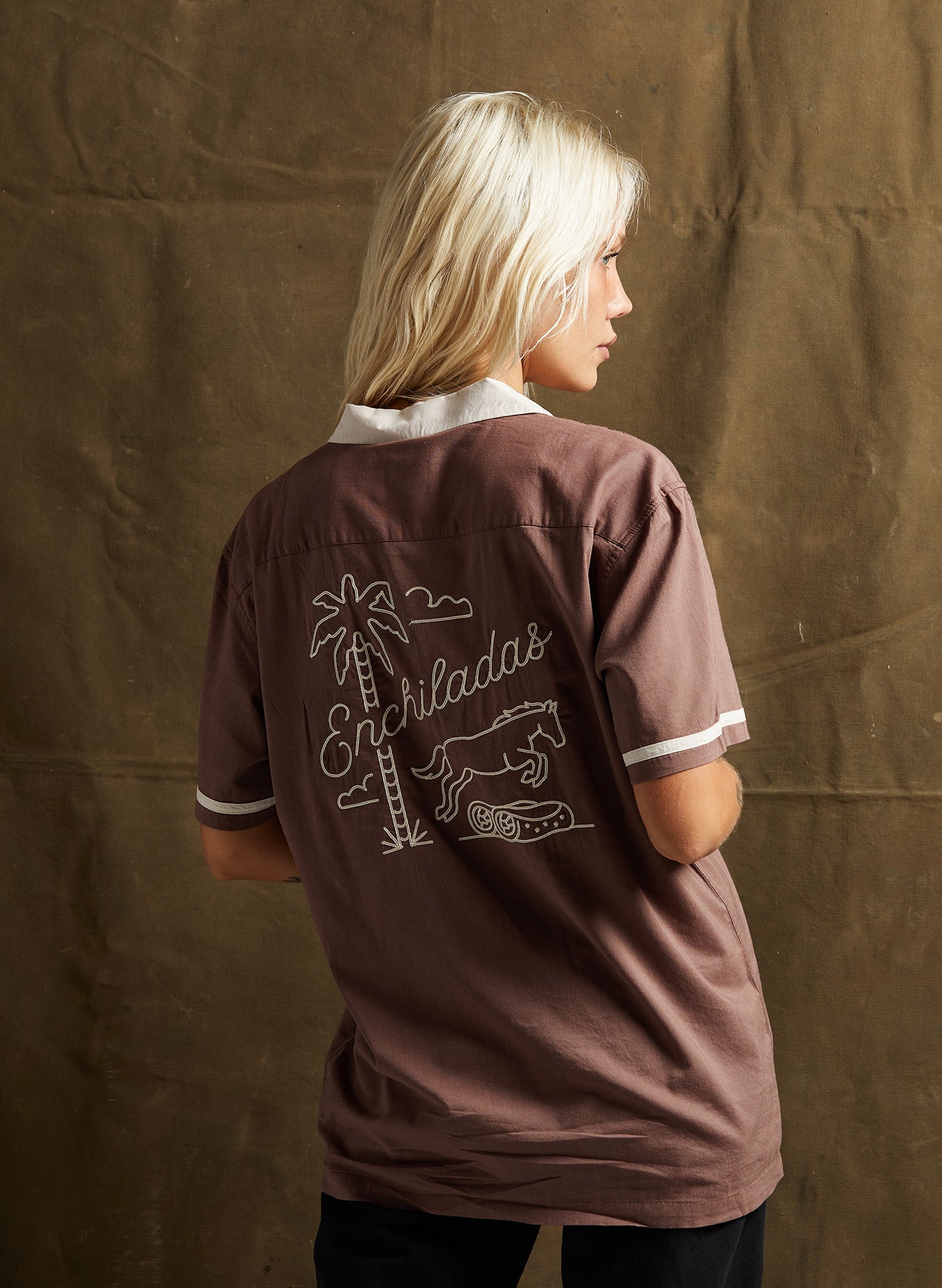 Enchiladas Button-up