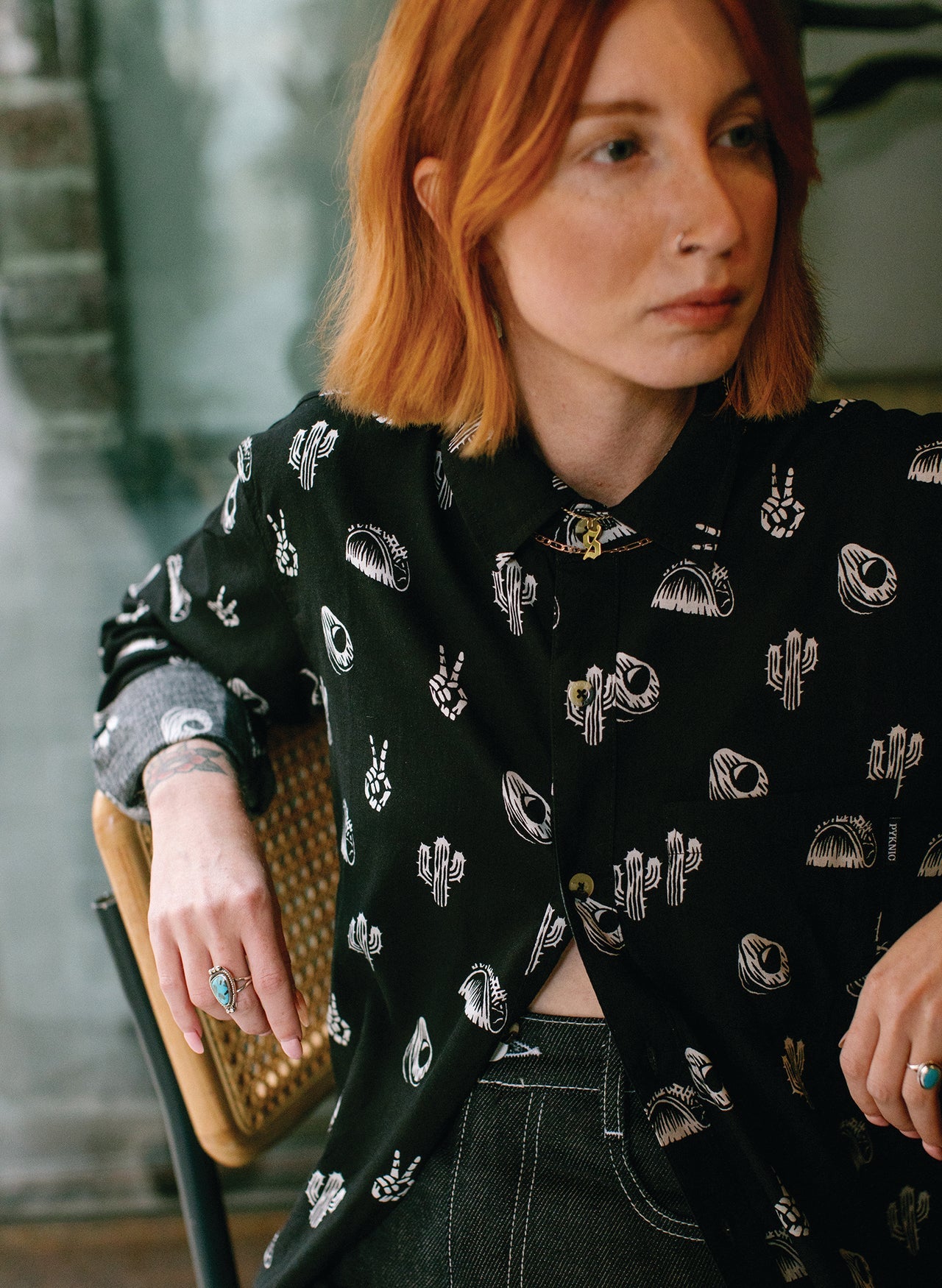 No Problemo LS Button Up