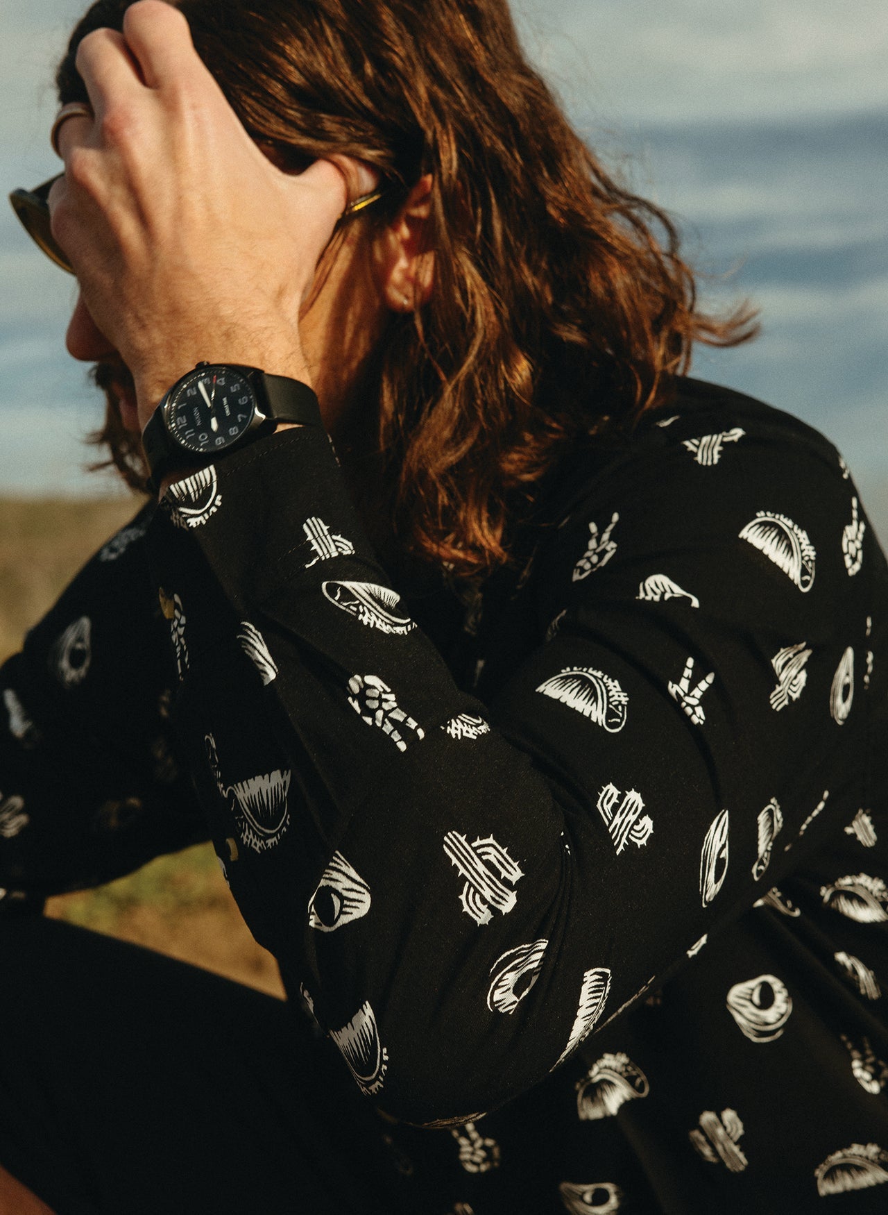 No Problemo LS Button Up