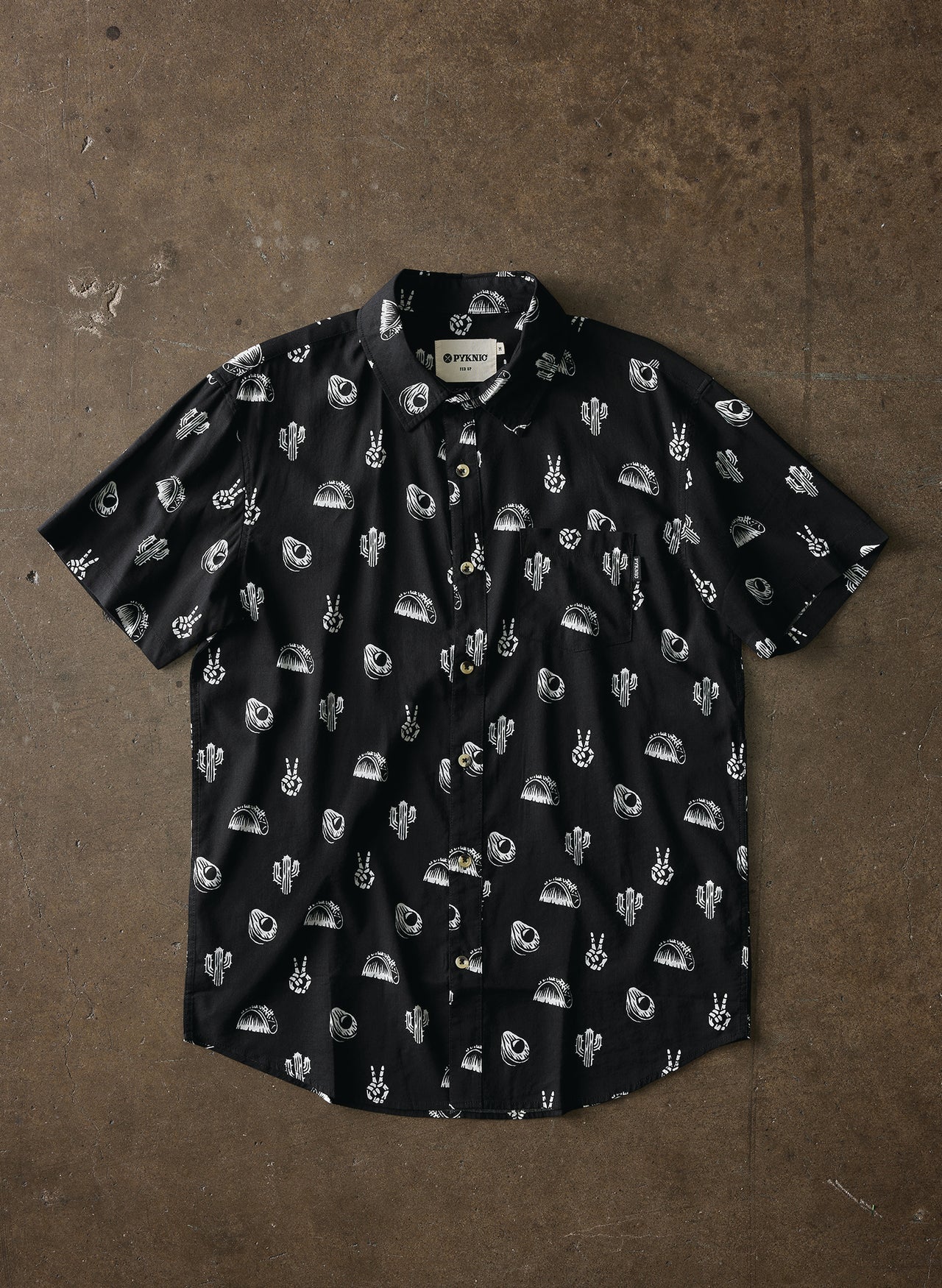 No Problemo Button Up