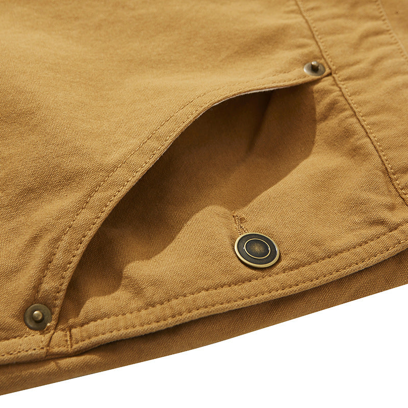 Retro Casual Suspender Jumpsuit