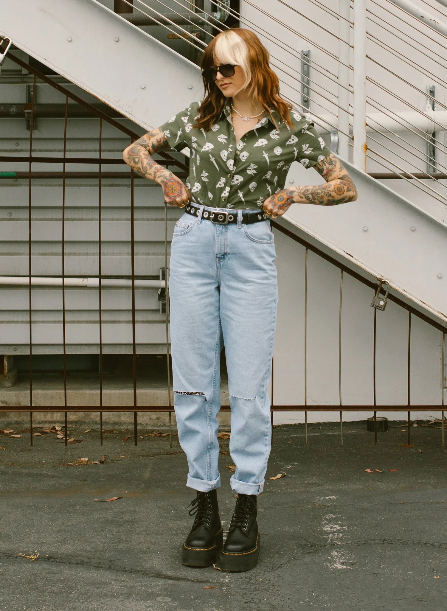 Pizza Slayer Button-up (Copy)