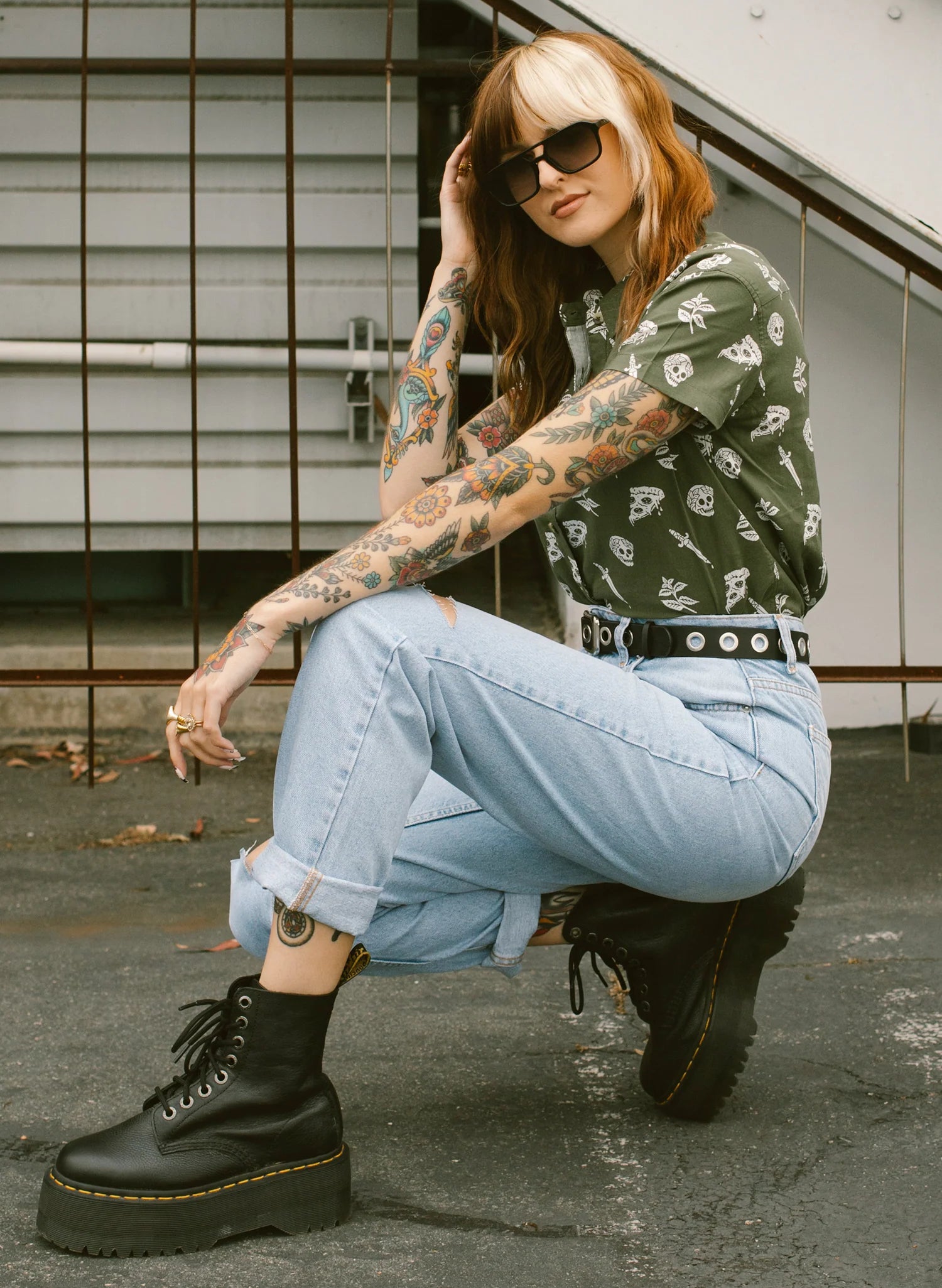 Pizza Slayer Button-up (Copy)