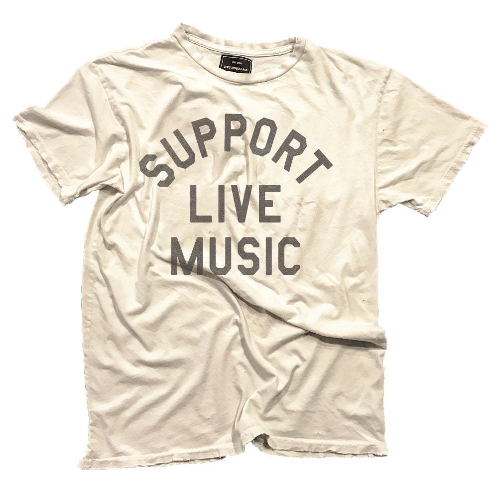 Support Live Music Tee