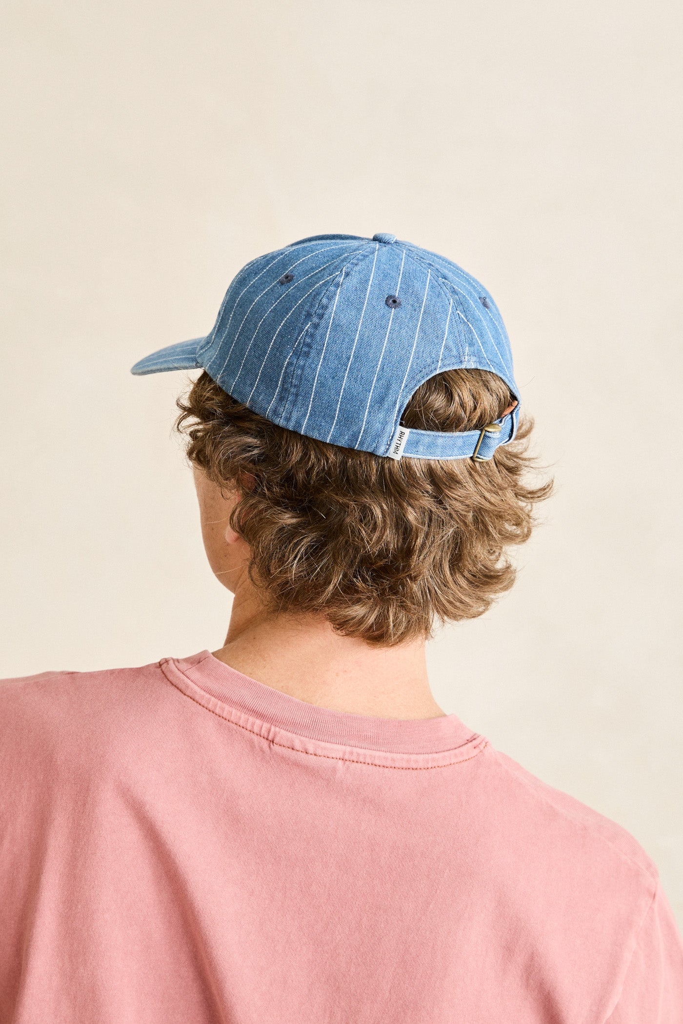 Essential Pin Stripe Denim Cap