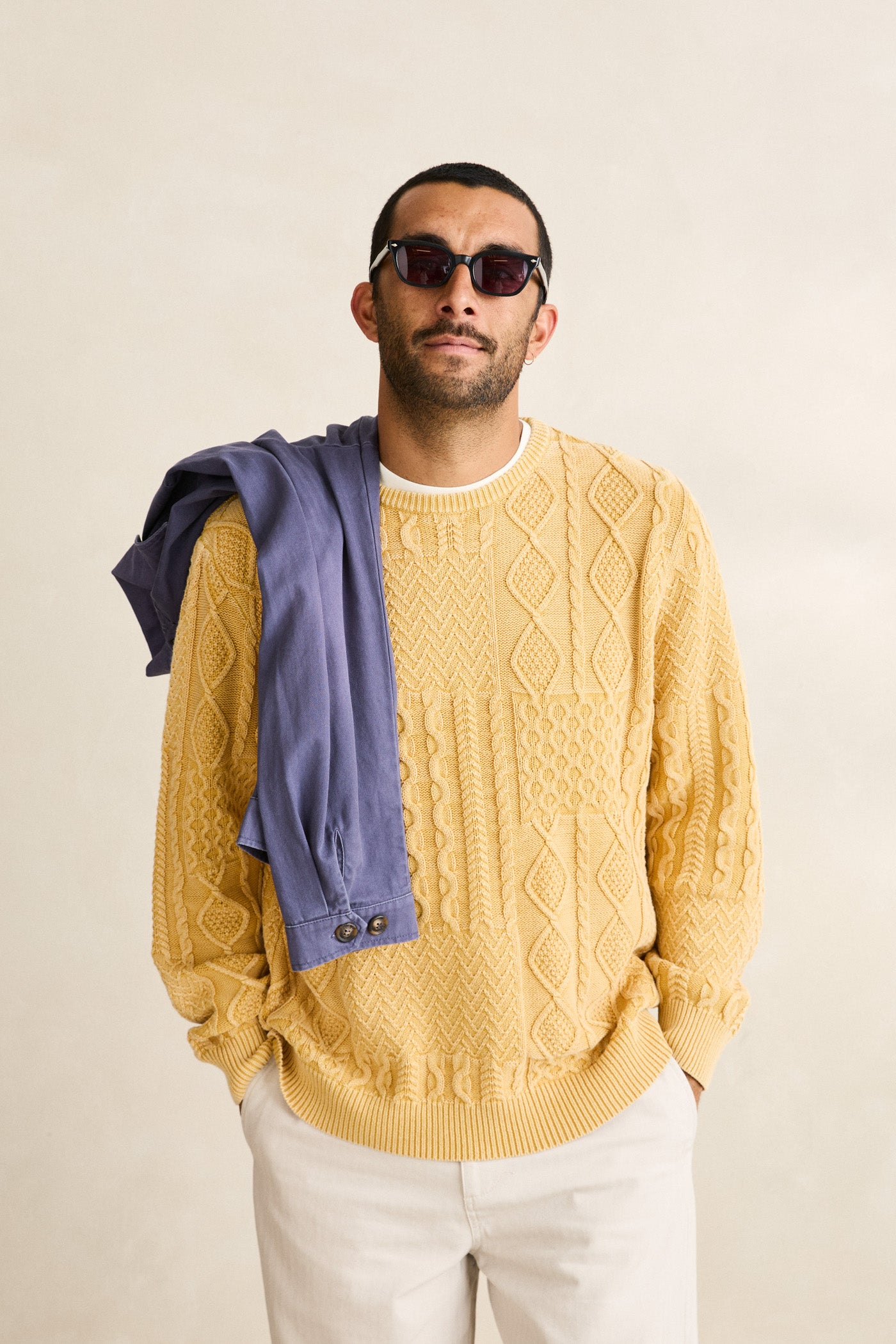 Patchwork Salt Wash Knit