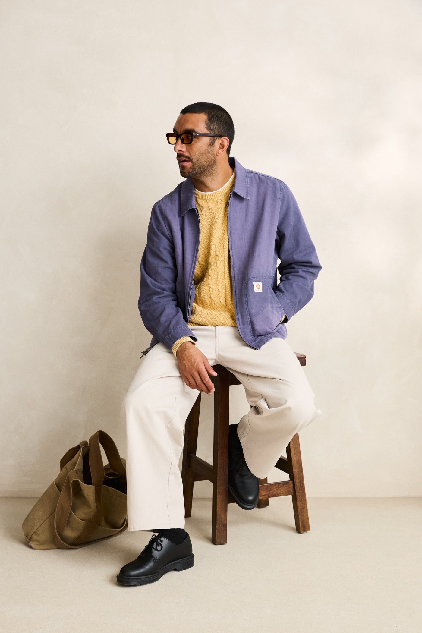 Patchwork Salt Wash Knit