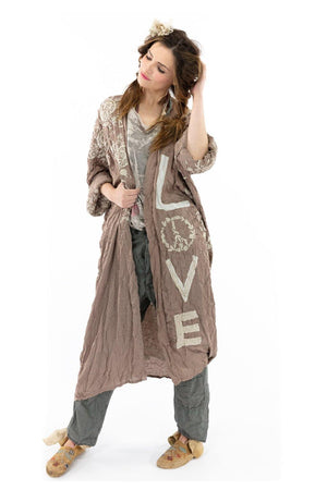 Applique Blessed Kimono