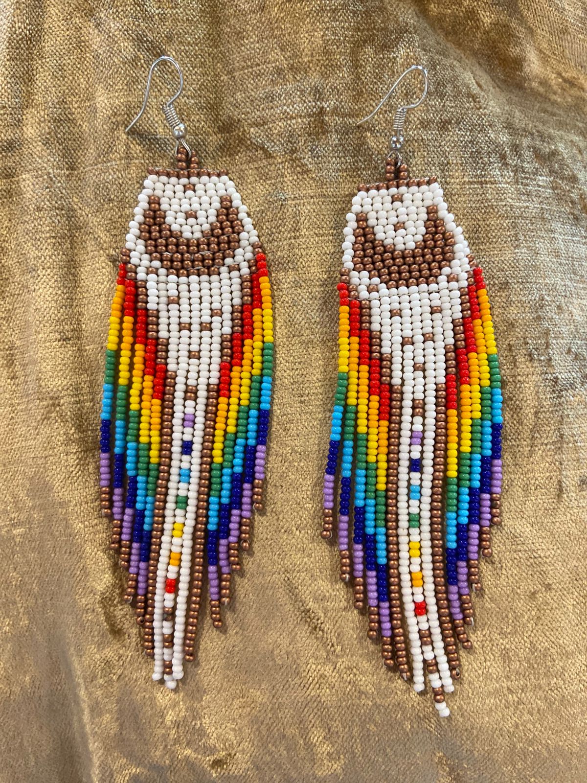 Angela Earrings (Chaquira)