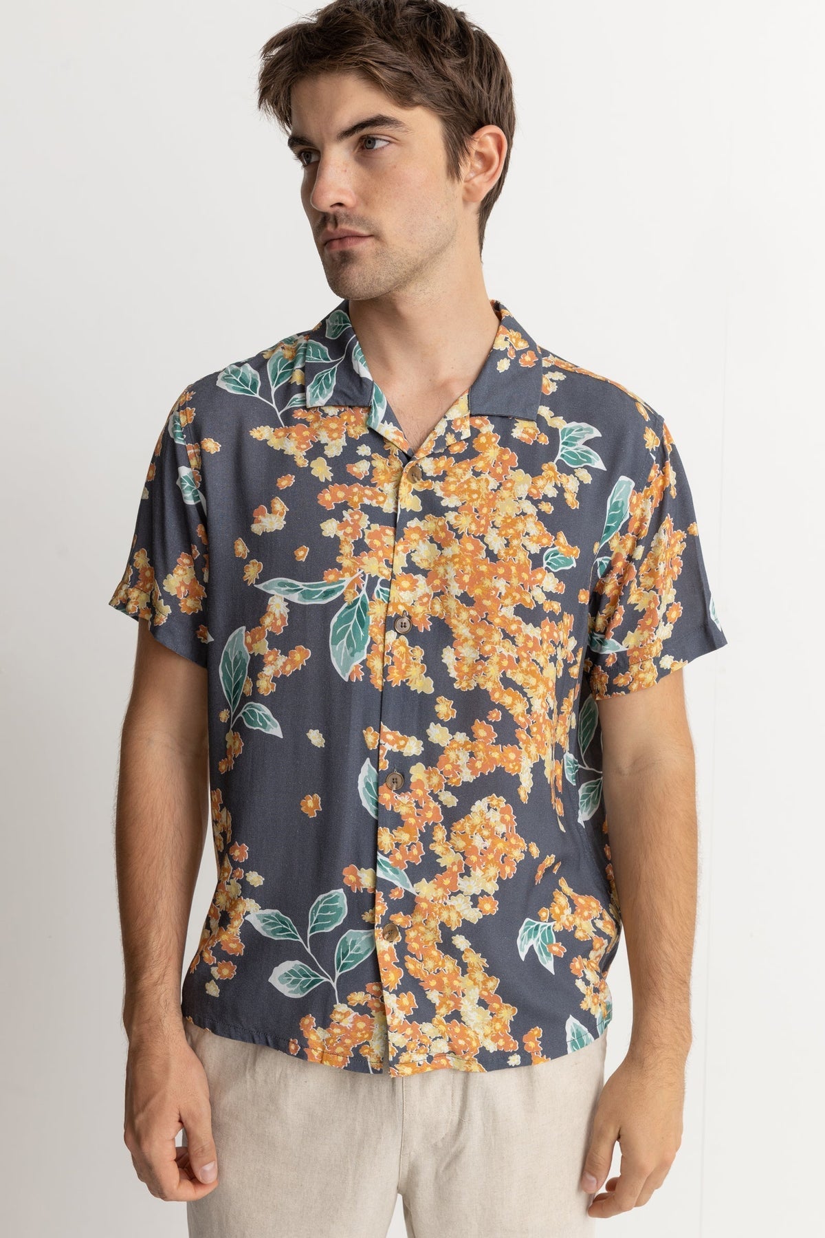 Isle Floral Cuban SS Shirt