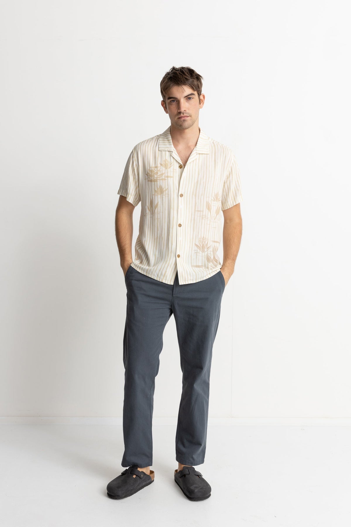 Lily Stripe Cuban SS Shirt