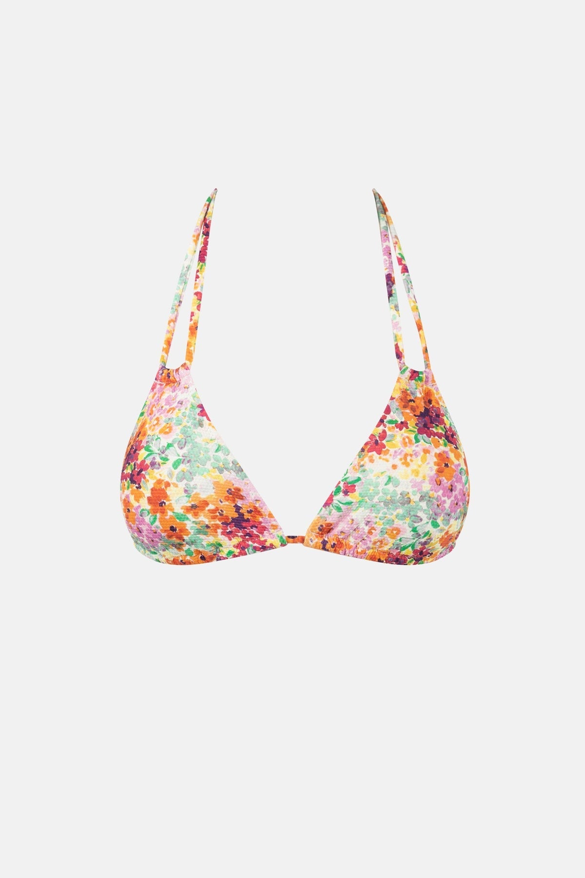 Sierra Floral Double Strap Tri Top