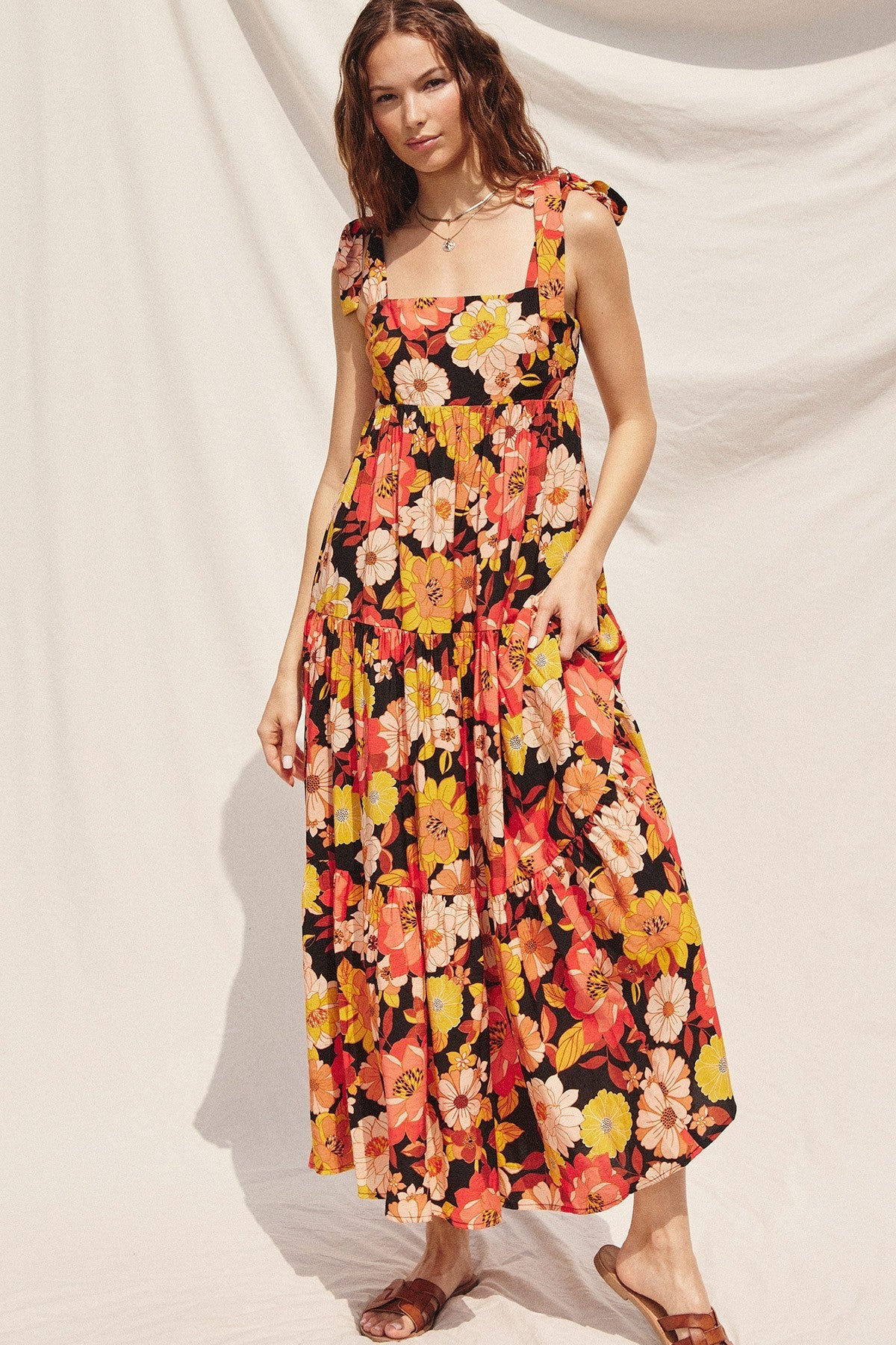 DF Night Garden Maxi Dress