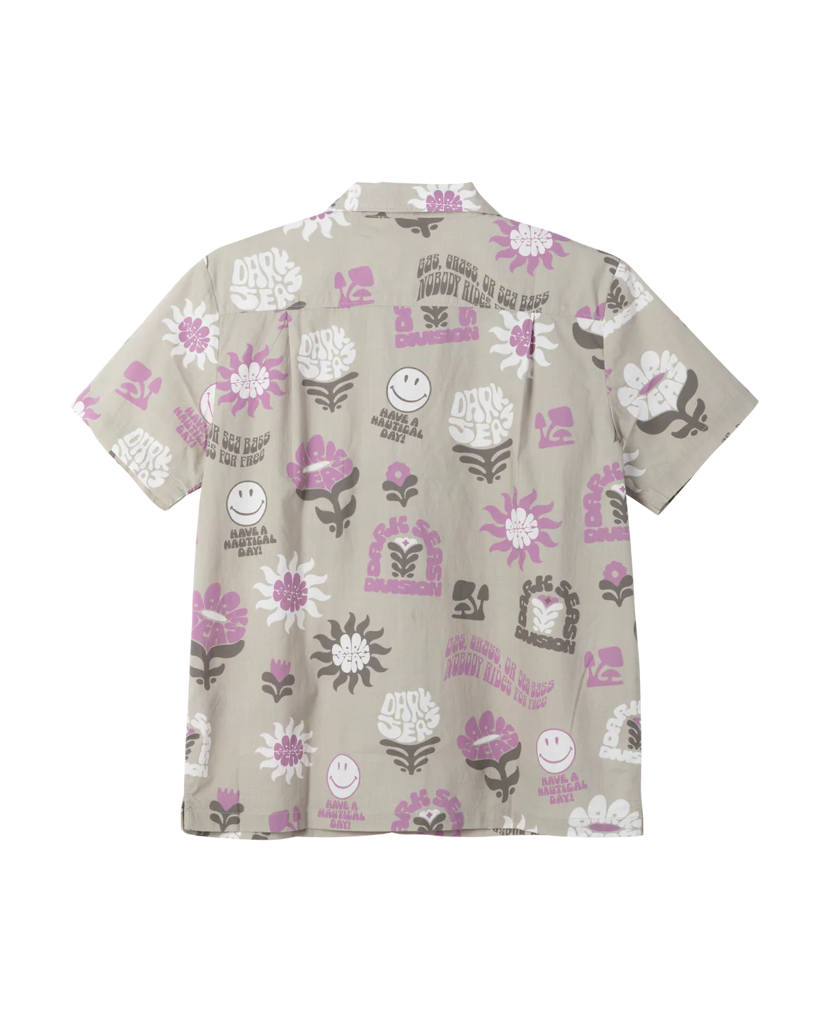 Camisa Mar Vista Dark Seas - Vista trasera Moss
