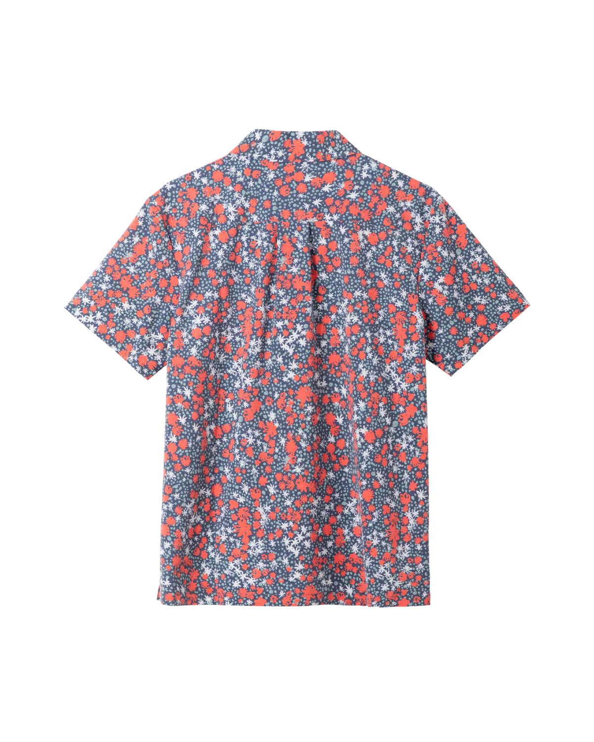 Camisa Wilhart Dark Seas - Vista trasera Navy/Red