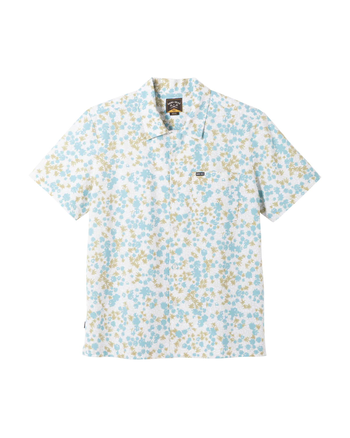 Camisa Wilhart Dark Seas - Vista frontal color Off White/Blue
