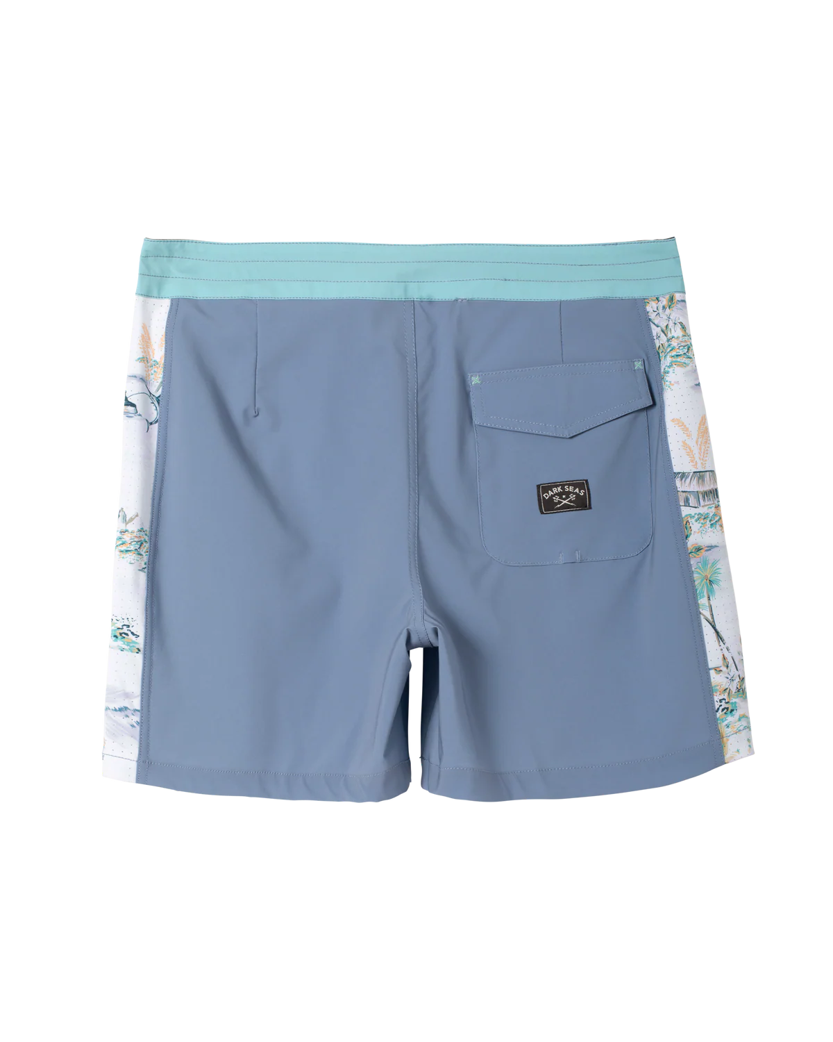 Boardshort Intercoastal Dark Seas - Vista trasera Flint