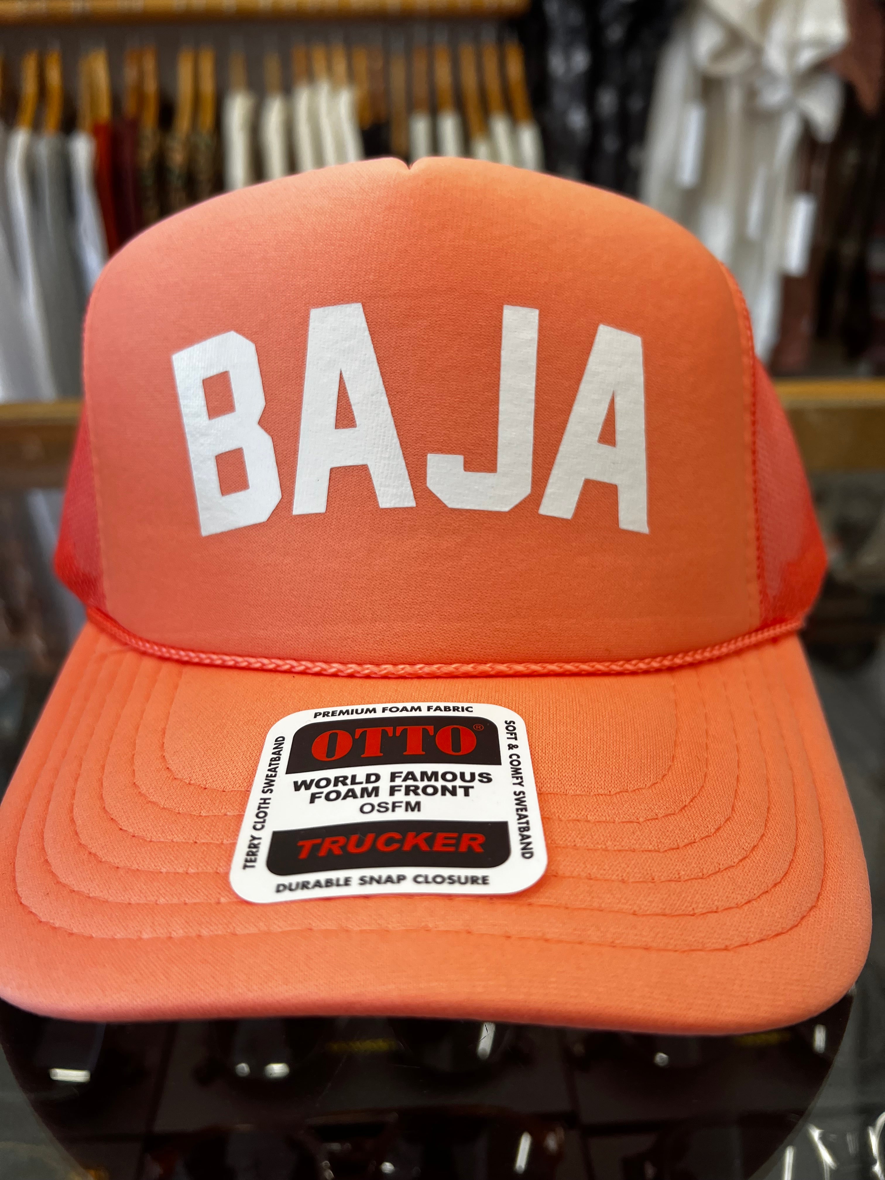 BAJA Neon Trucker Hat