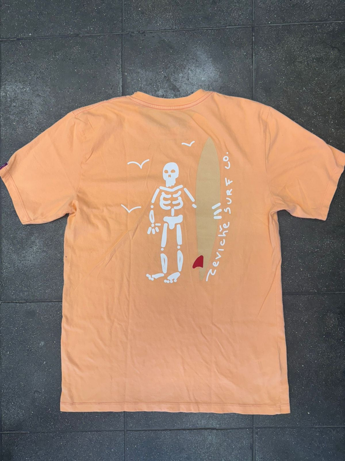 Ceviche Tee Skeleton Surfer