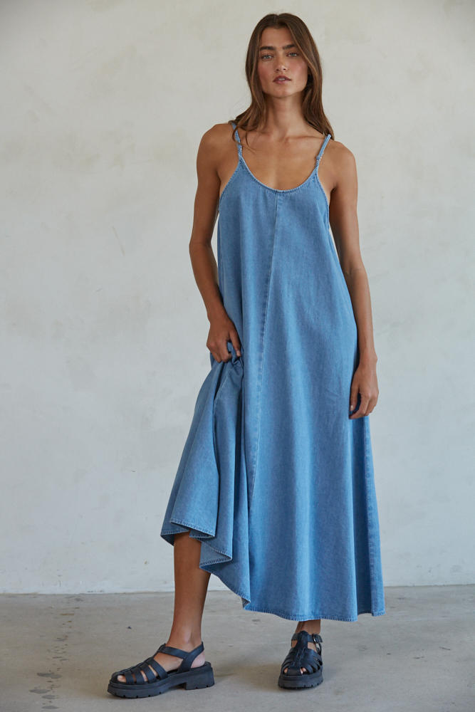 Gracie Denim Maxi