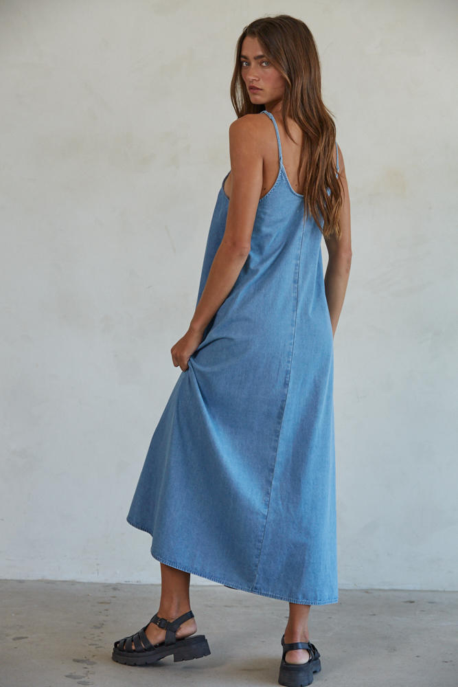 Gracie Denim Maxi