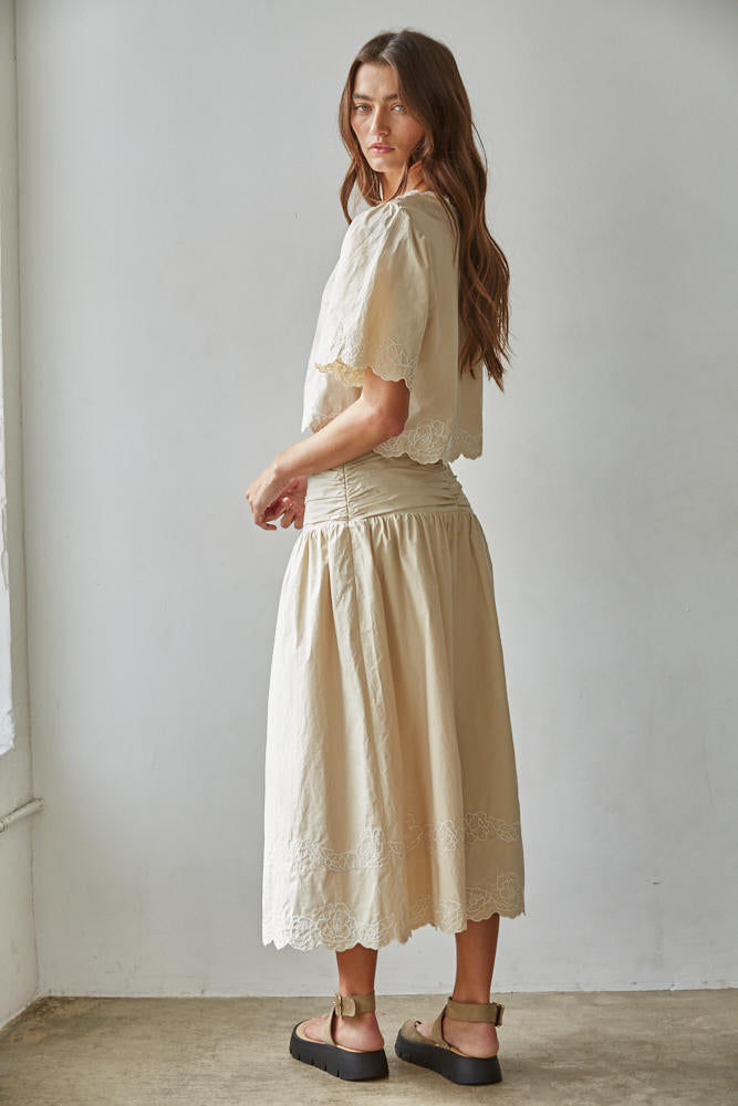 Tuscany Embroidered Top