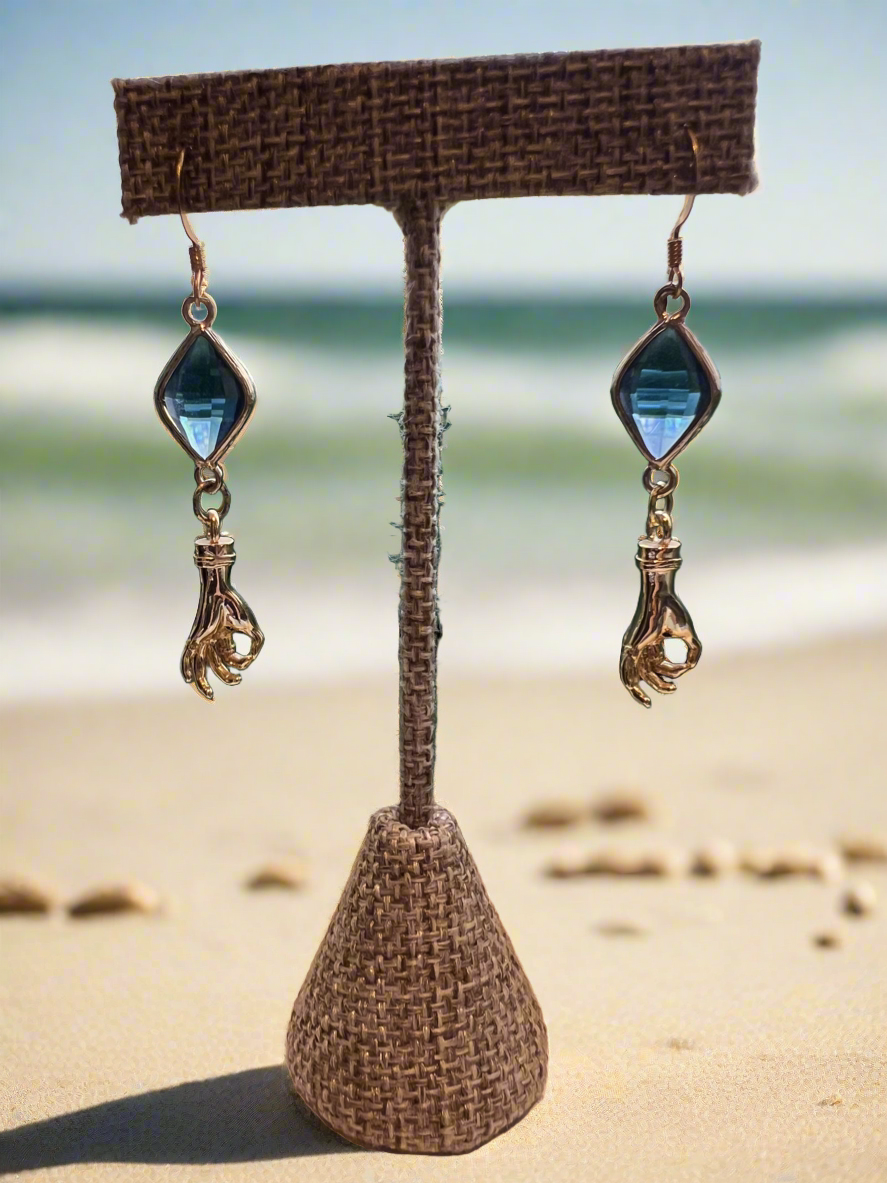 Perfecto Azul Earrings